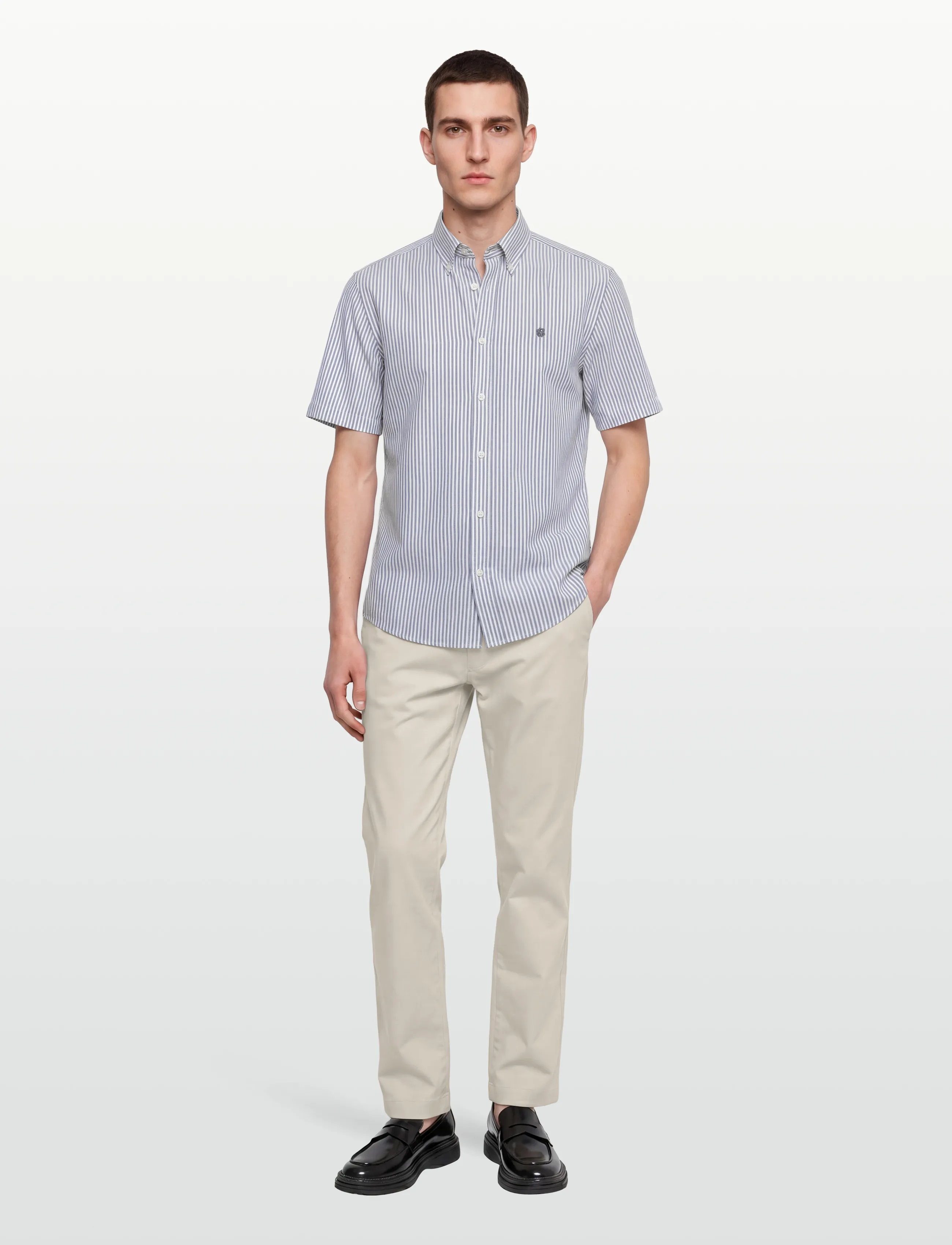 BOSS H-LIAM-BD-SH-E-C-262 - Shirts - OPEN BLUE / multi