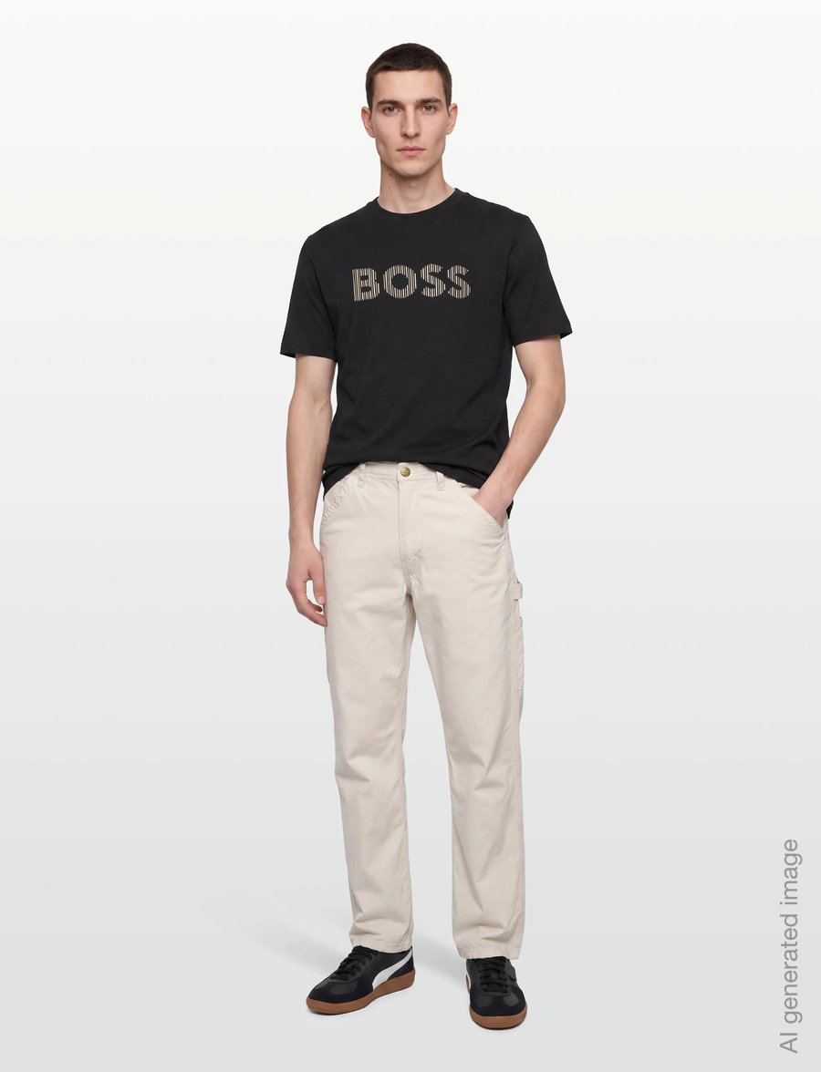 BOSS - C-Thompson 41 - lühikeste varrukatega t-särgid - black - 0