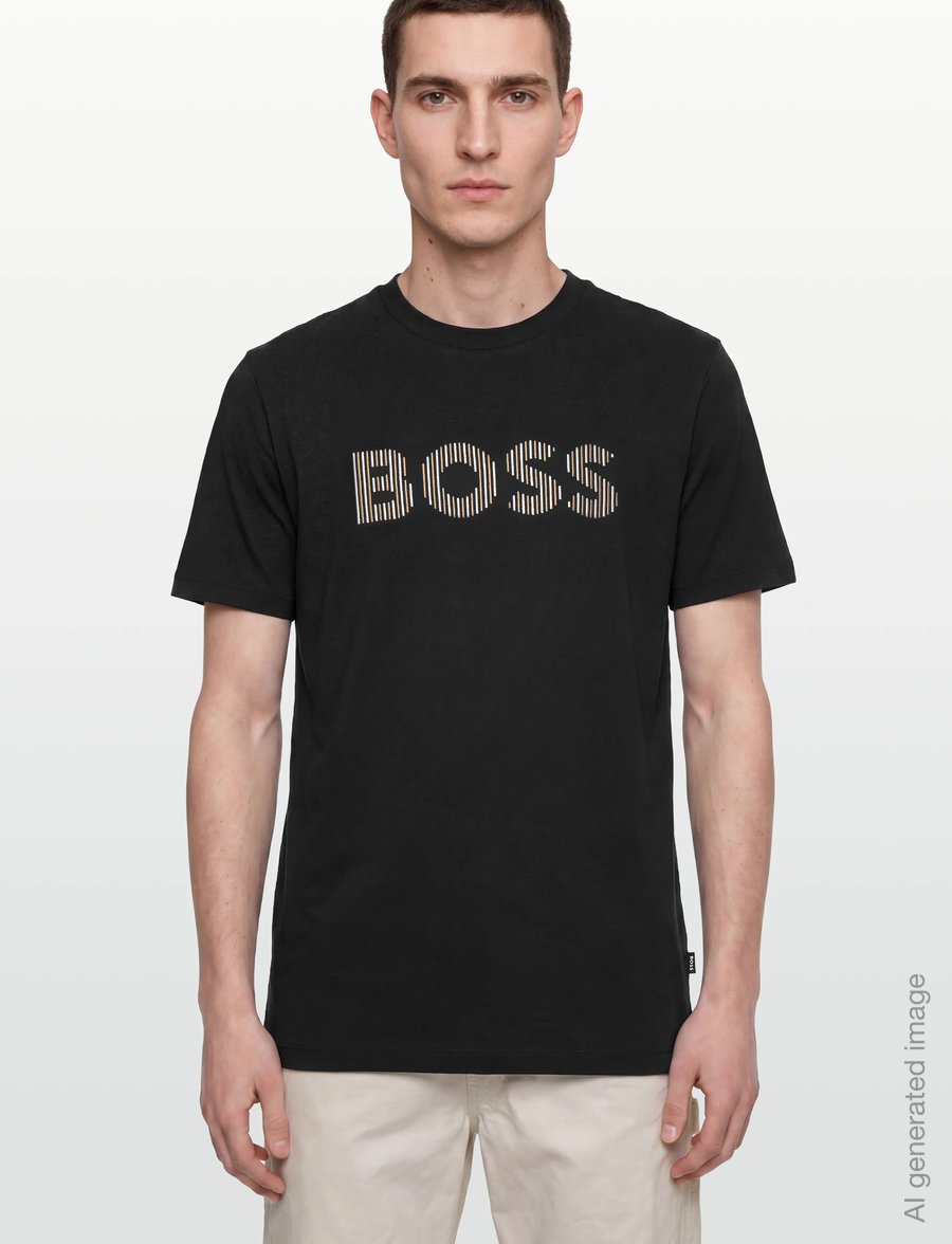 BOSS - C-Thompson 41 - lühikeste varrukatega t-särgid - black - 3