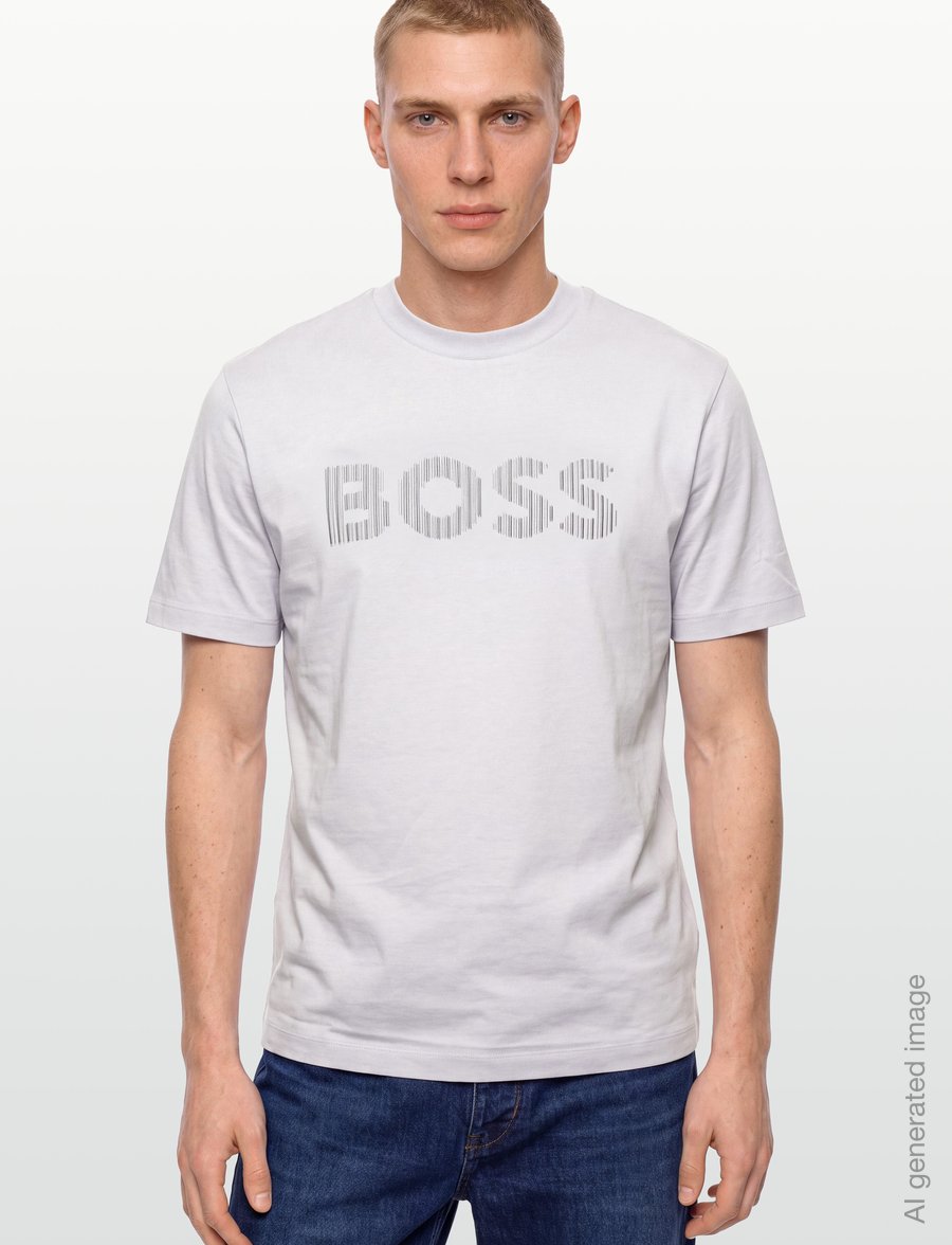 BOSS - C-Thompson 41 - lühikeste varrukatega t-särgid - light/pastel purple - 3