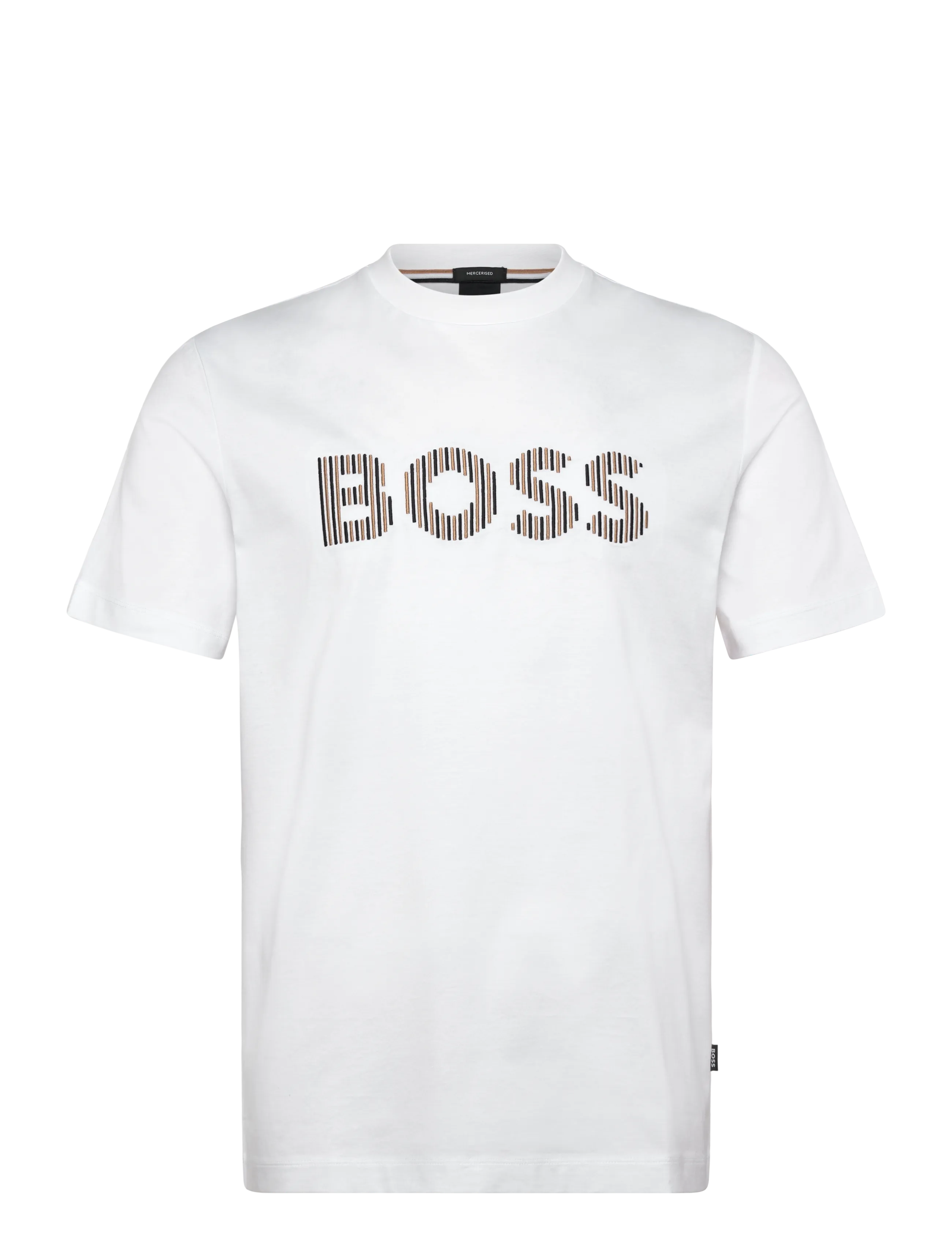 BOSS C-Thompson 41 - T-Shirts - NATURAL / white