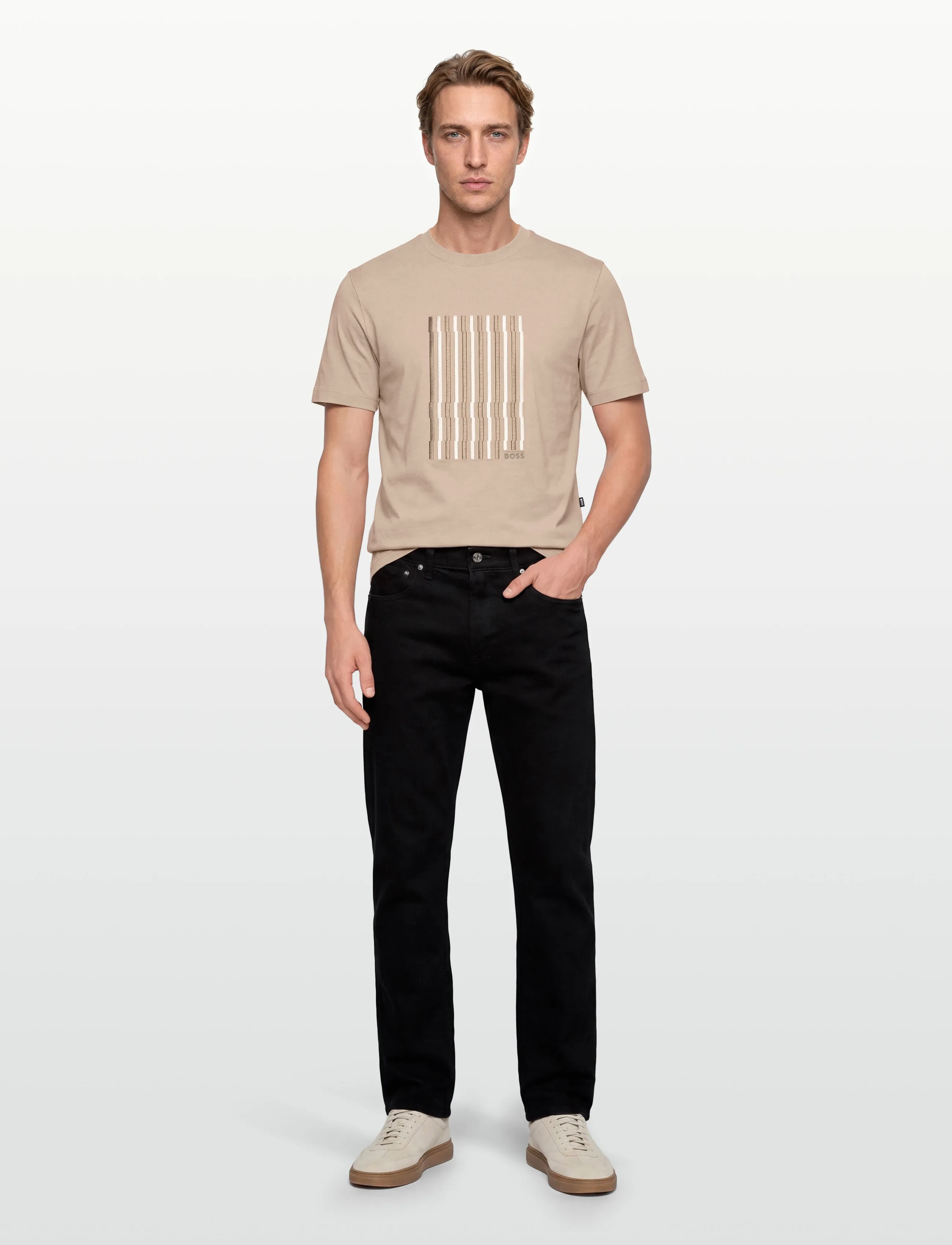 BOSS C-Thompson 41 - Riided - OPEN BEIGE / beige