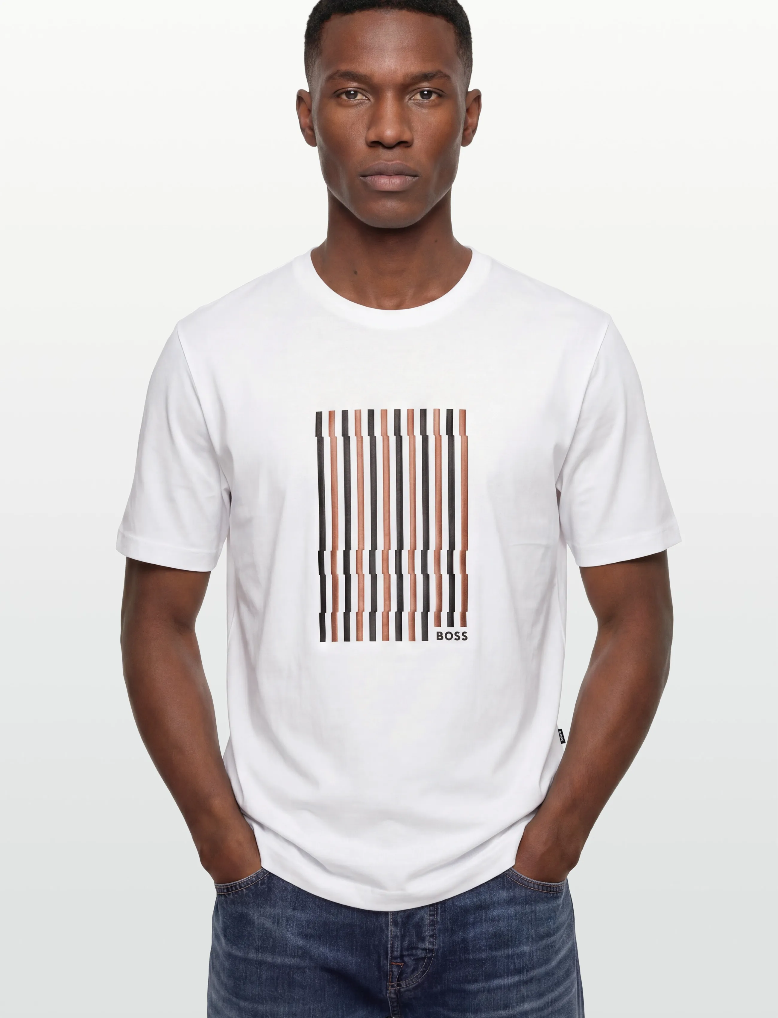 Boss C-Thompson 41 t-shirts - bas herr – bild 3
