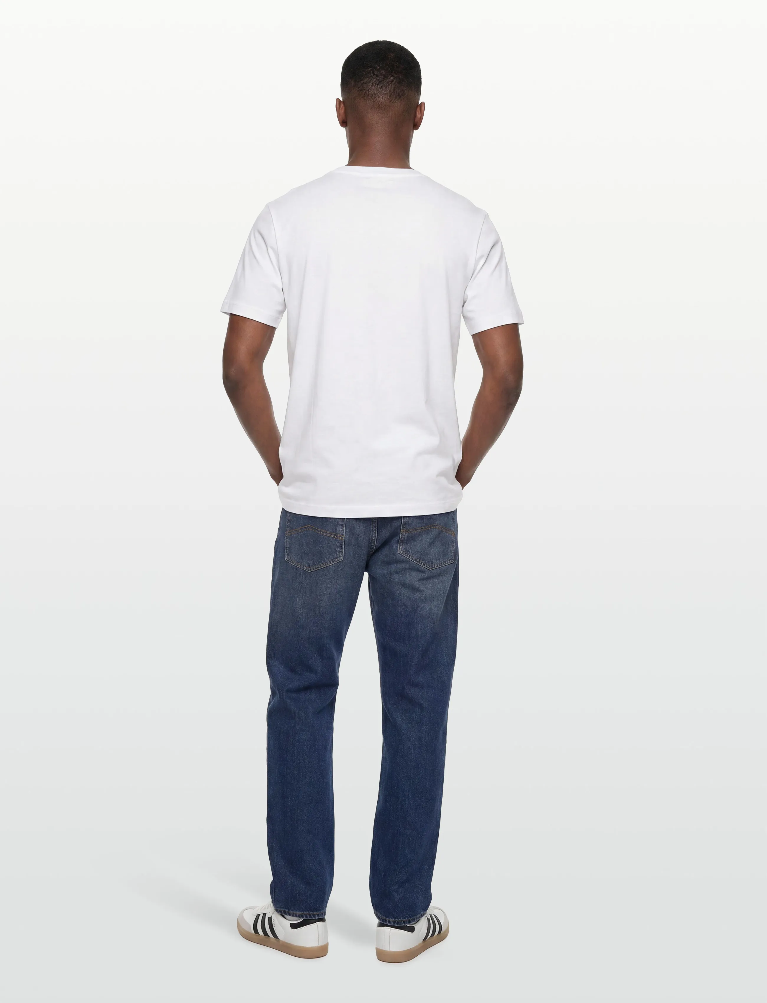 BOSS - C-Thompson 41 - kortärmade t-shirts - white - 4