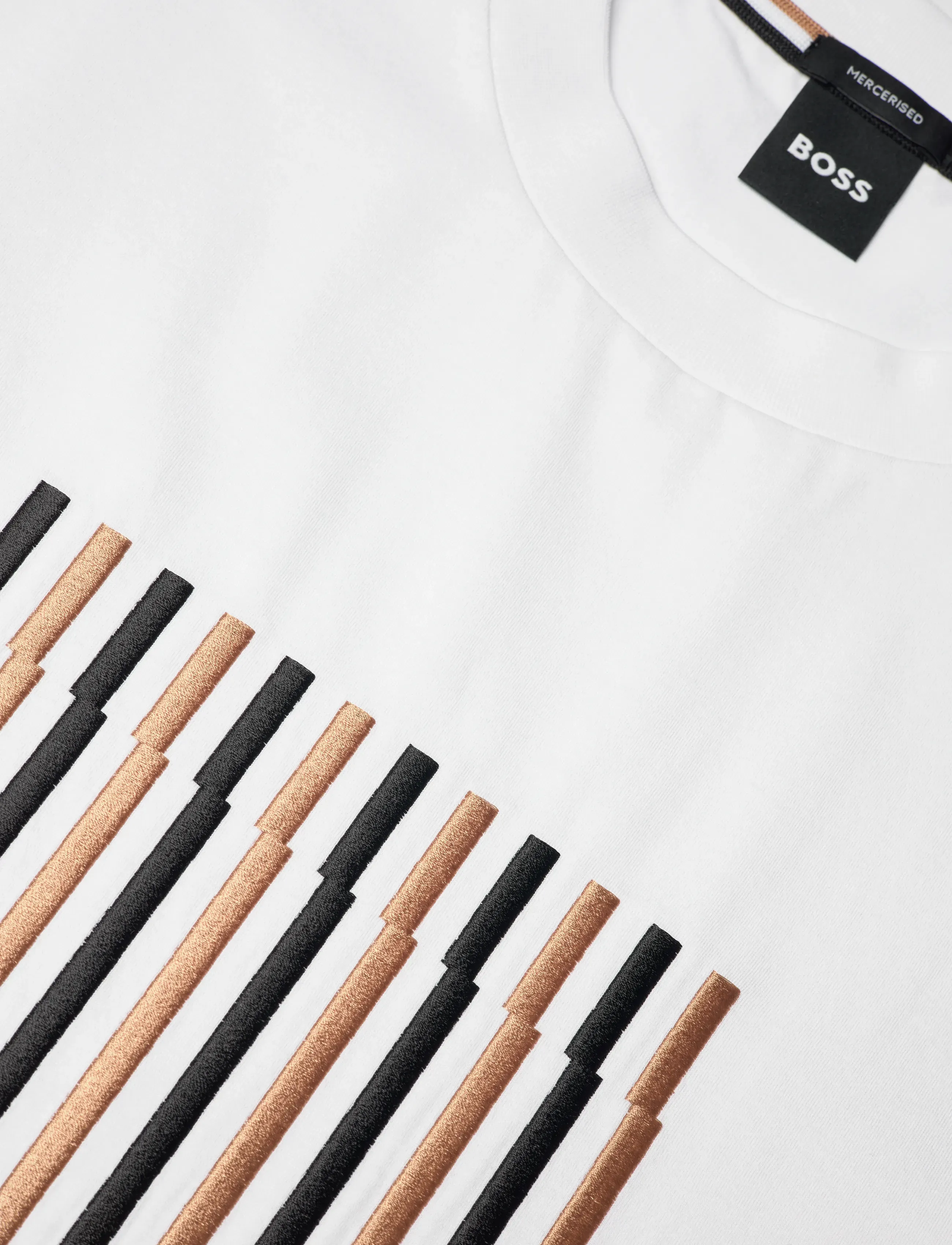 BOSS - C-Thompson 41 - kortärmade t-shirts - white - 5