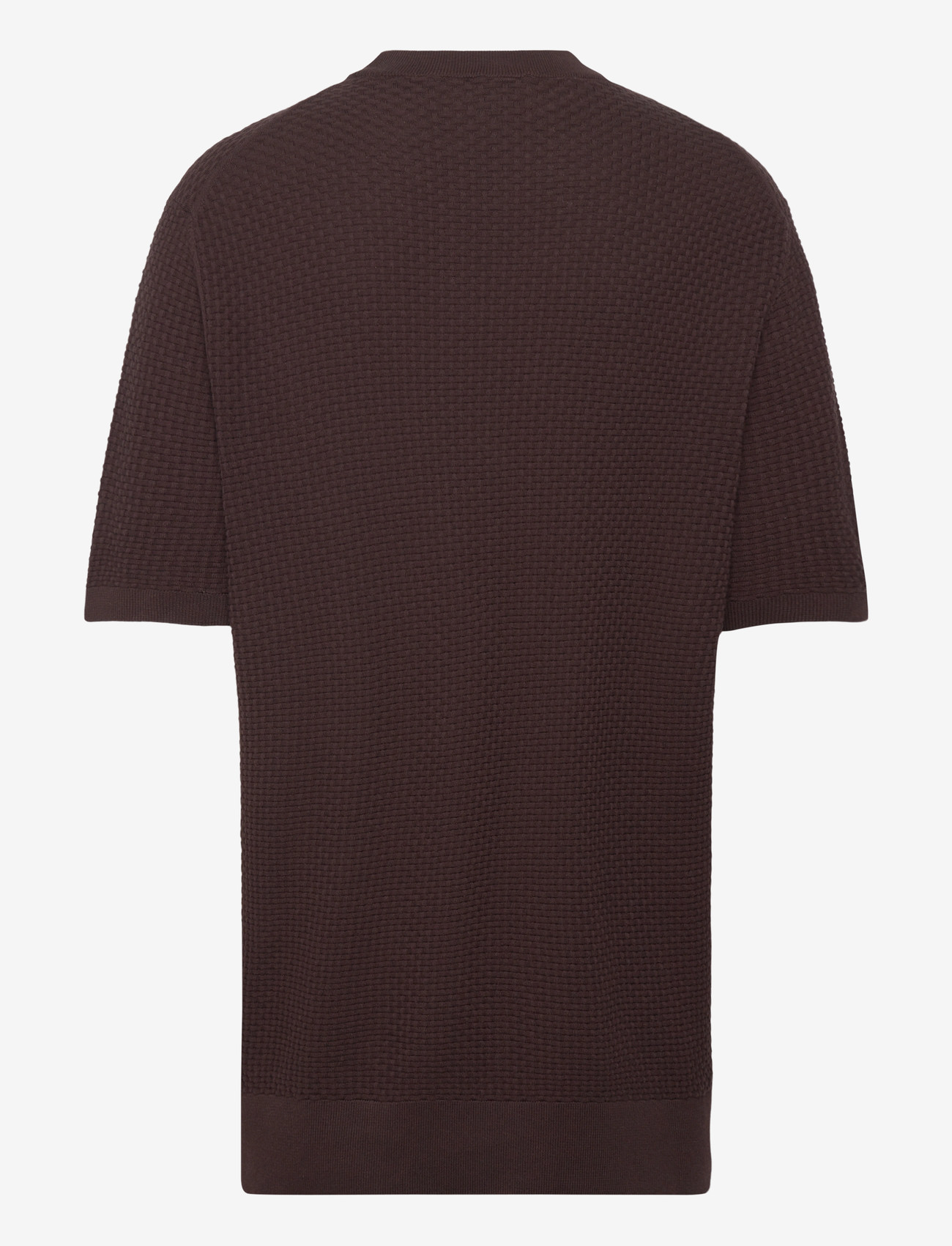 BOSS - H-Nilton - lühikeste varrukatega t-särgid - dark brown - 1