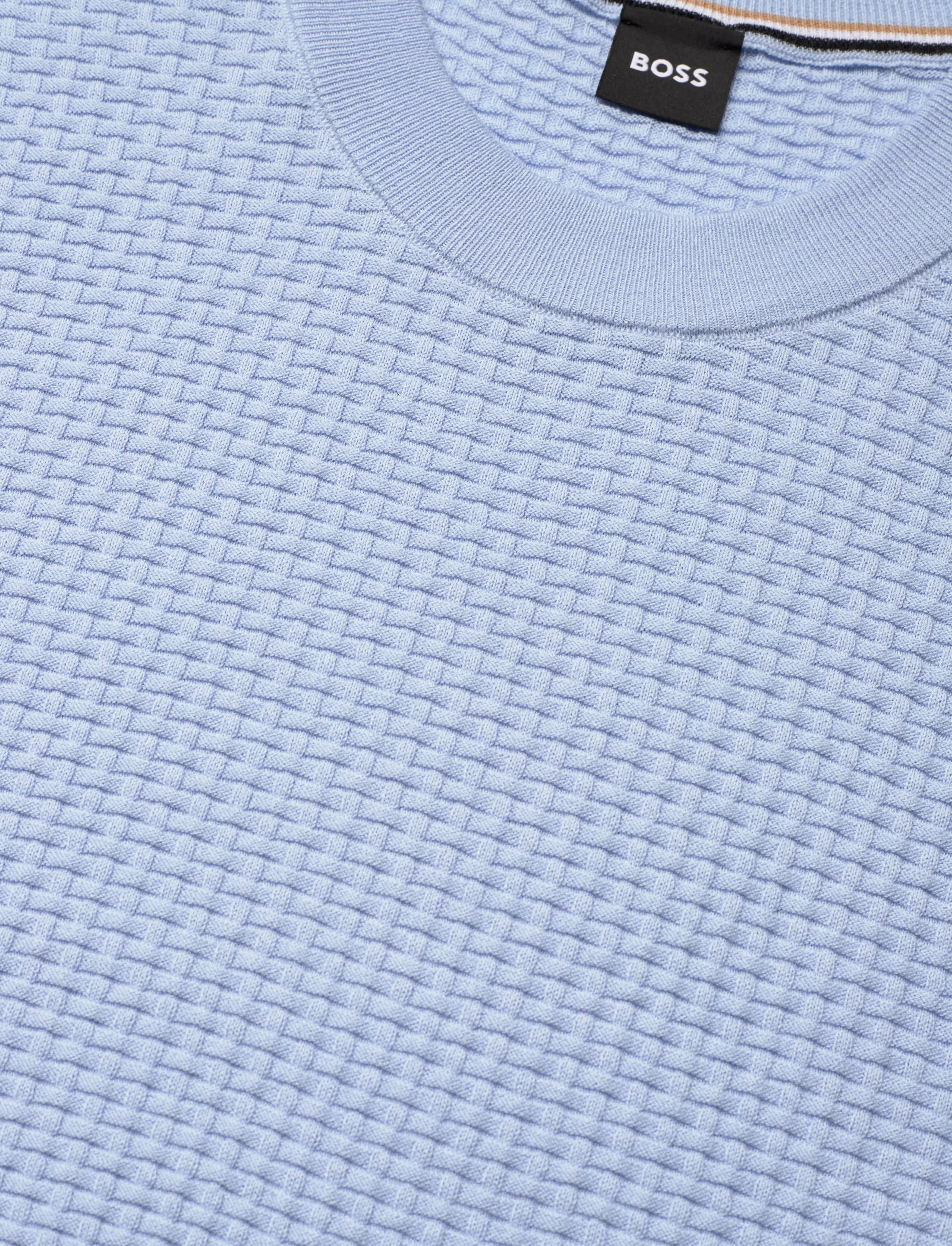 BOSS - H-Nilton - short-sleeved t-shirts - light/pastel blue - 2