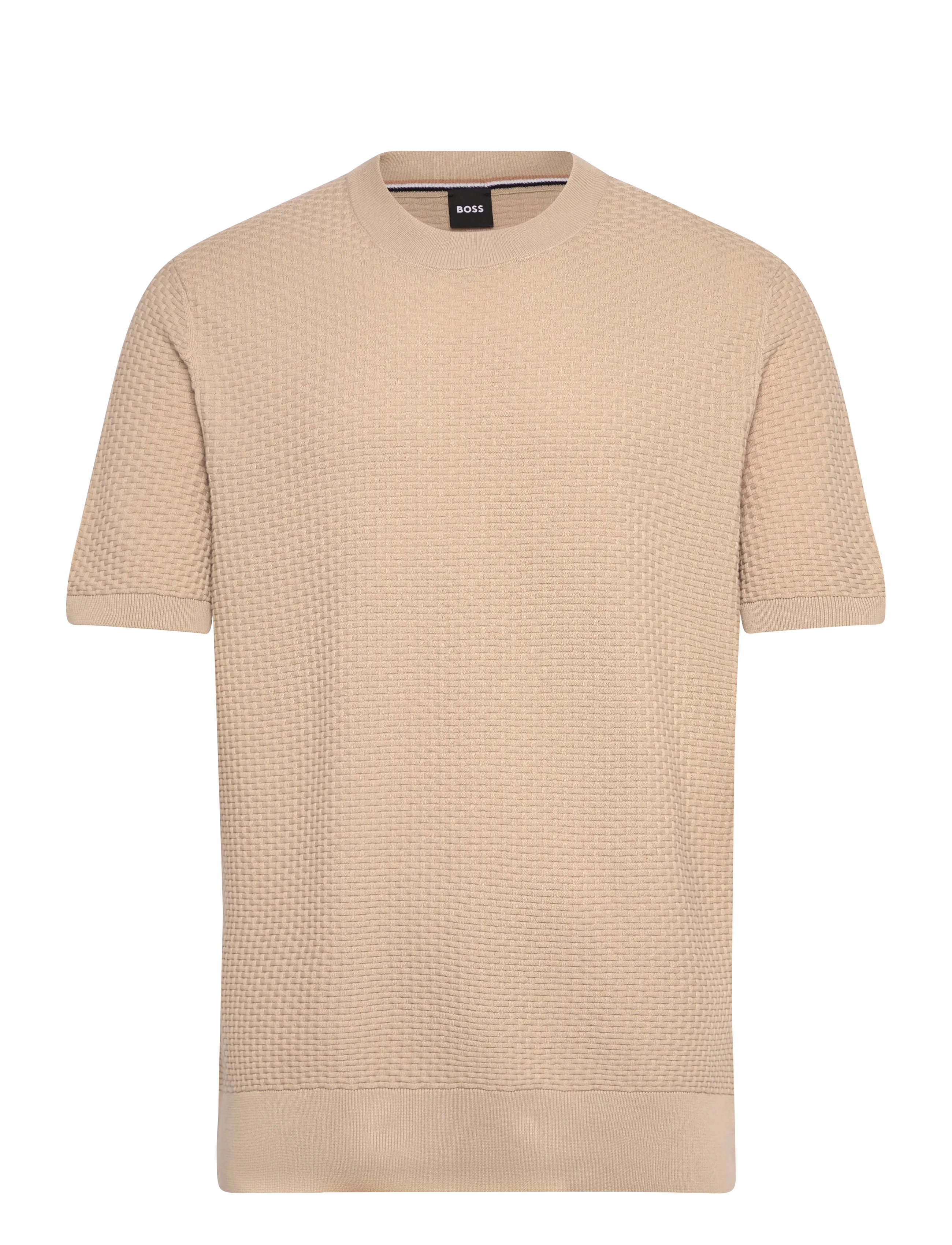 BOSS H-Nilton - Rundhals - OPEN BEIGE / beige