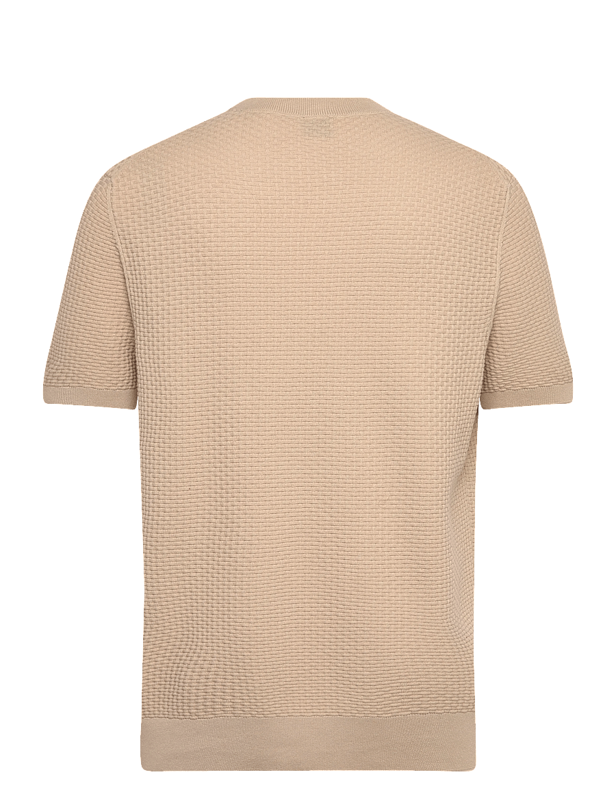 BOSS - H-Nilton - lühikeste varrukatega t-särgid - open beige - 2