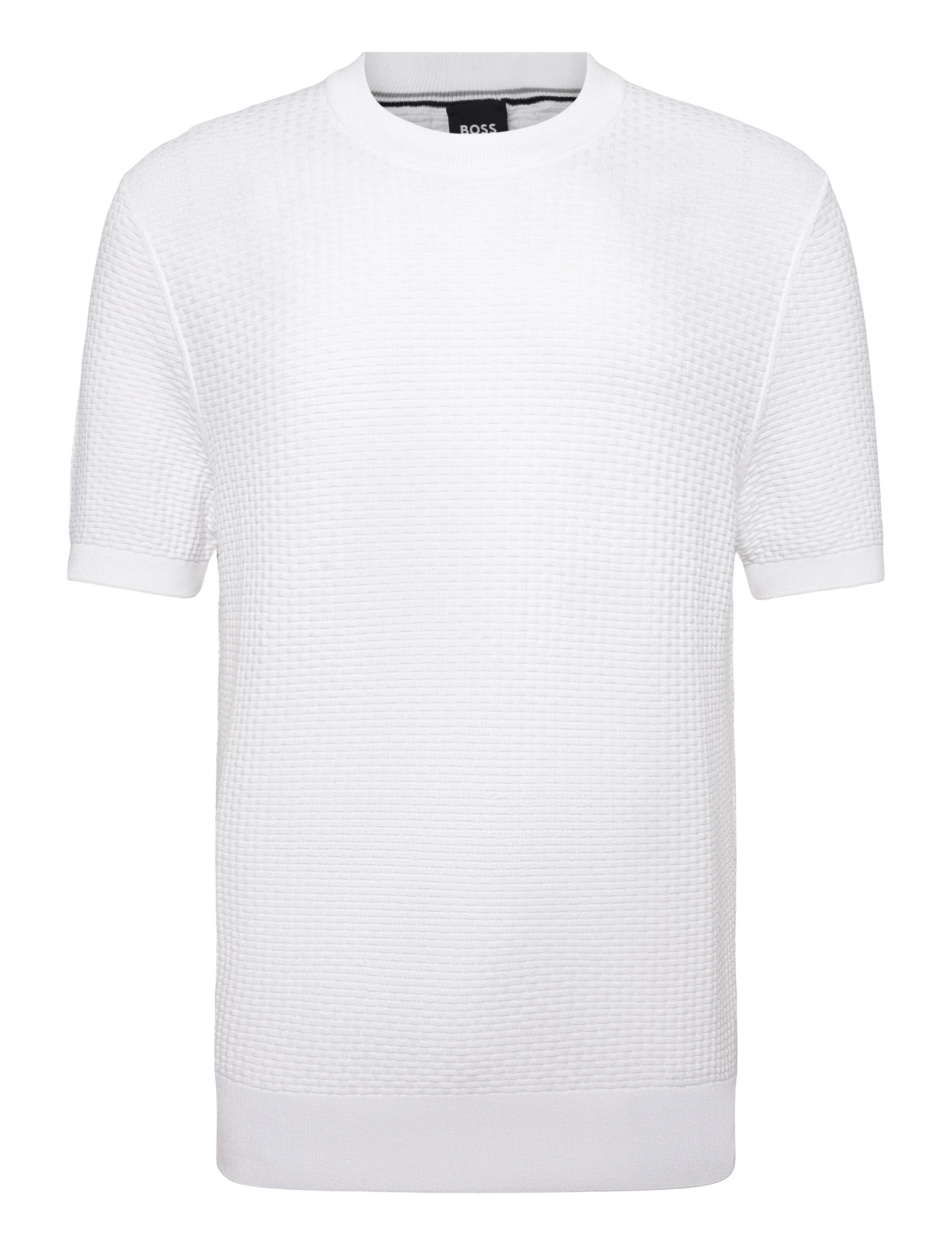 BOSS H-Nilton - Rundhals - WHITE / white