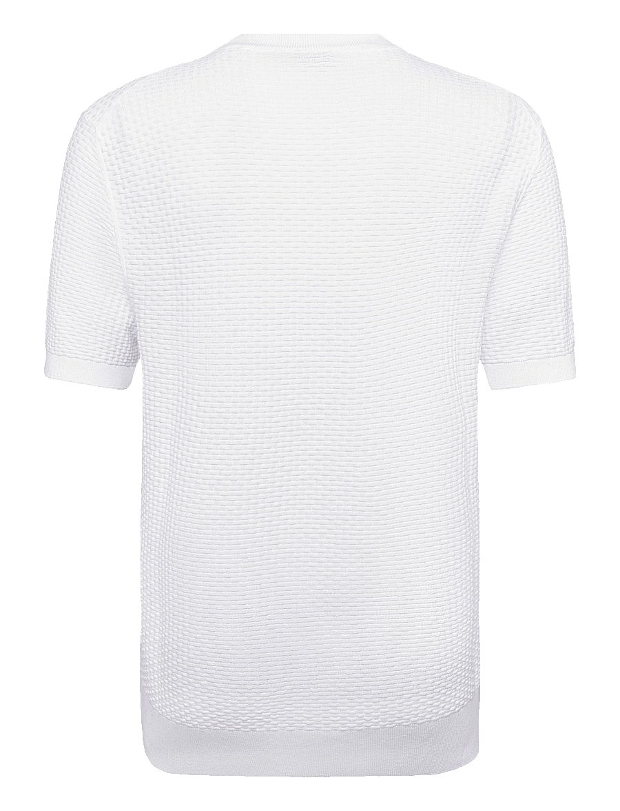 BOSS - H-Nilton - kurzärmelige t-shirts - white - 1