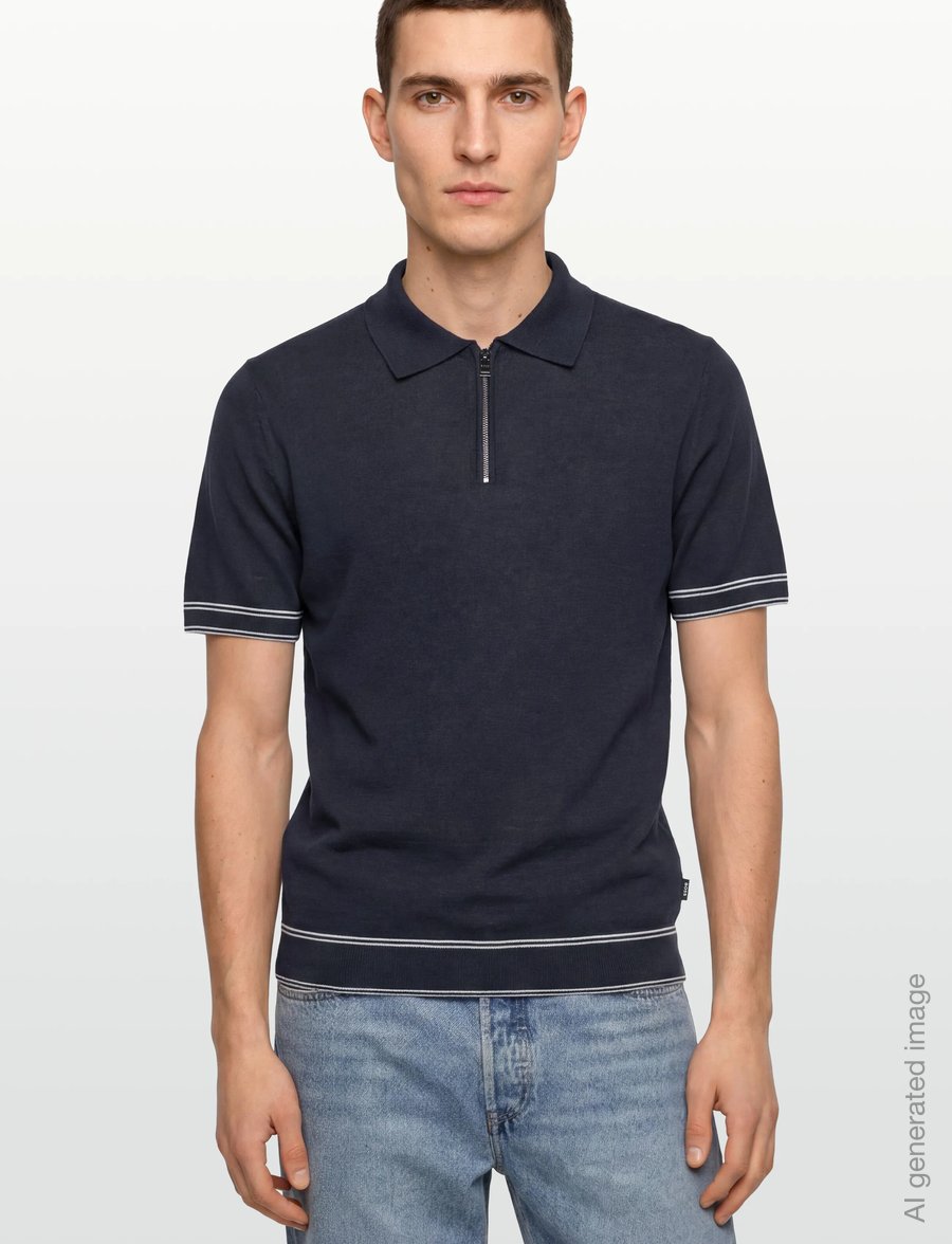 BOSS - H-Norbertino - kurzärmelig - dark blue - 3