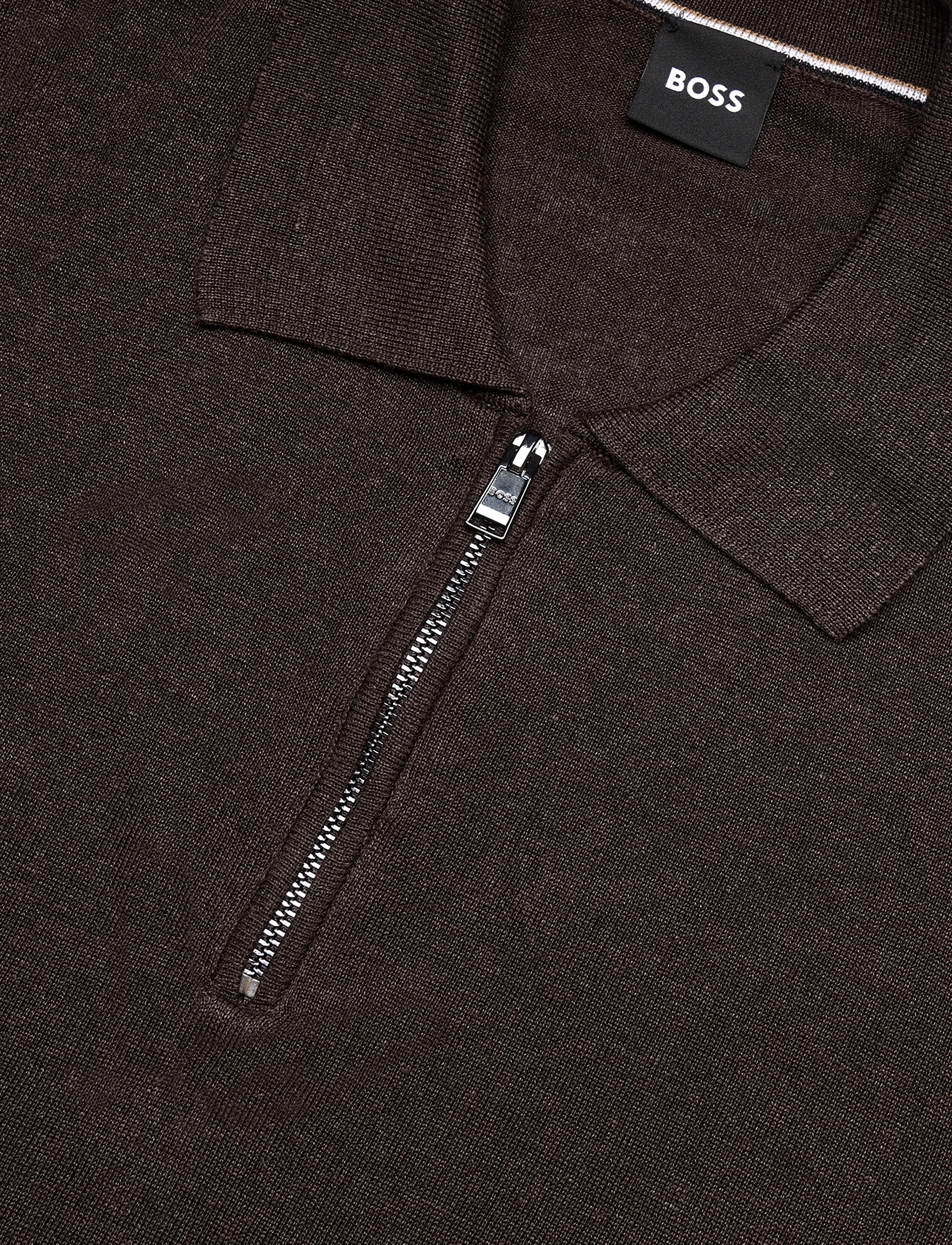 BOSS - H-Norbertino - kurzärmelig - dark brown - 5