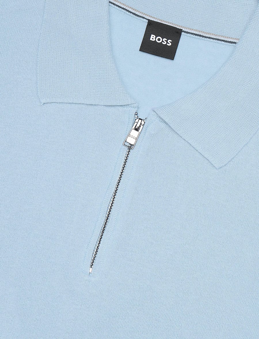 BOSS - H-Norbertino - kortärmade pikéer - light/pastel blue - 5