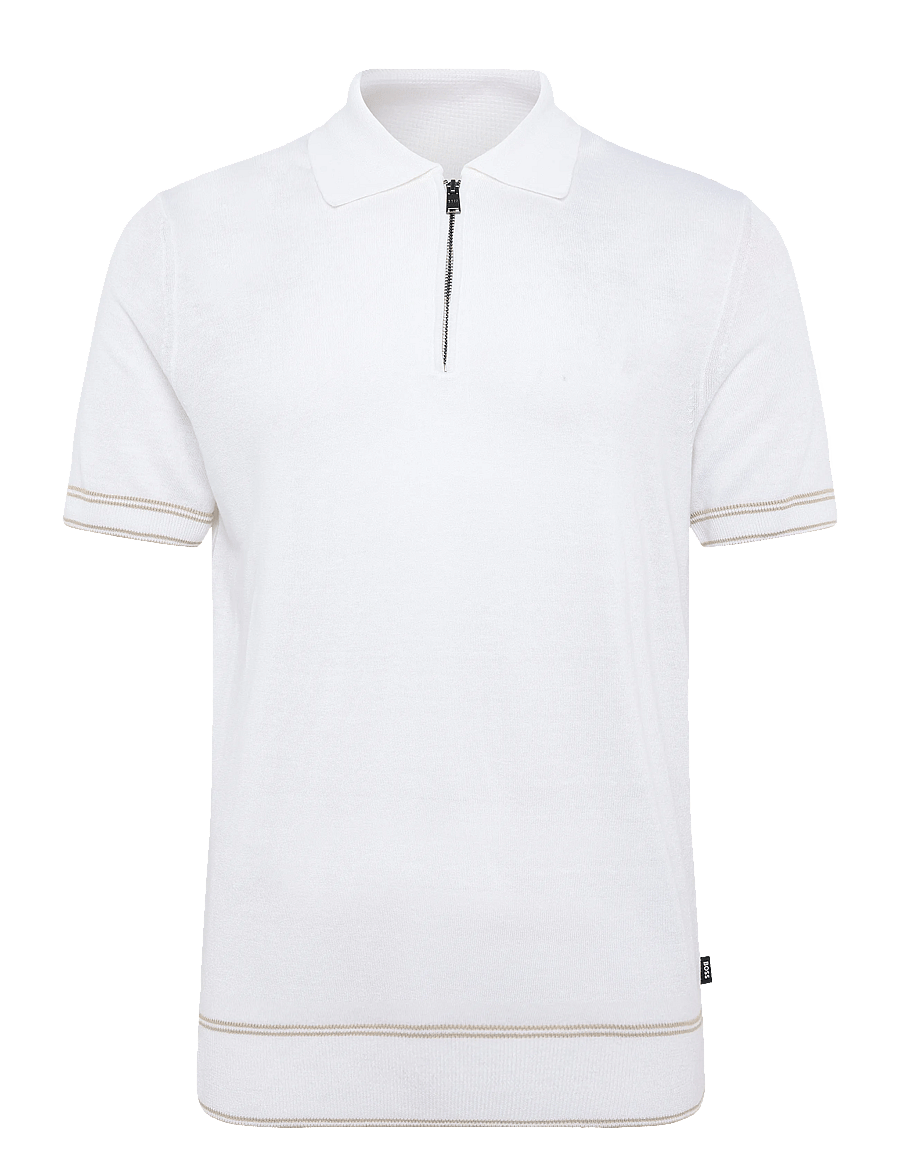 BOSS - H-Norbertino - kortærmede poloer - white - 1