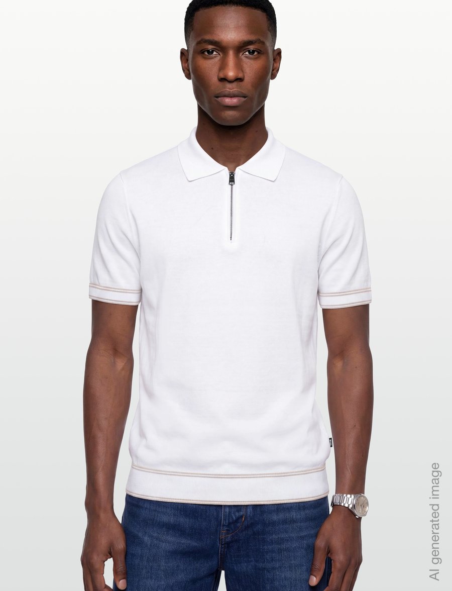 BOSS - H-Norbertino - kortærmede poloer - white - 3