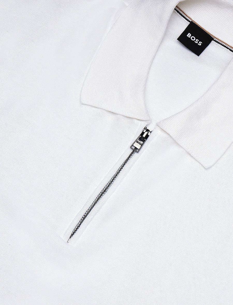 BOSS - H-Norbertino - kortærmede poloer - white - 5