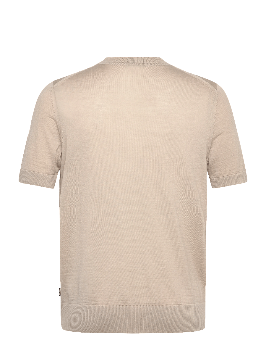 BOSS - H-Umauro - short-sleeved t-shirts - open beige - 1