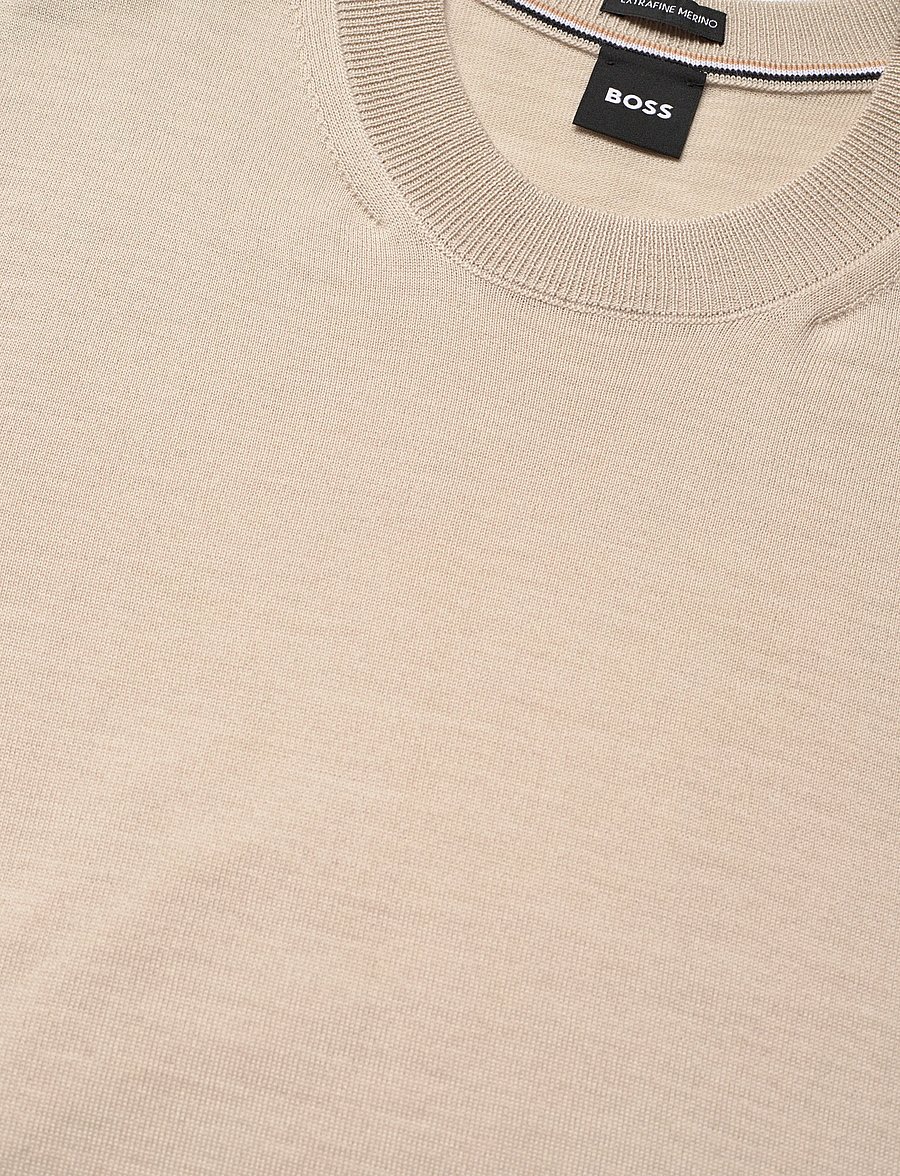 BOSS - H-Umauro - short-sleeved t-shirts - open beige - 2