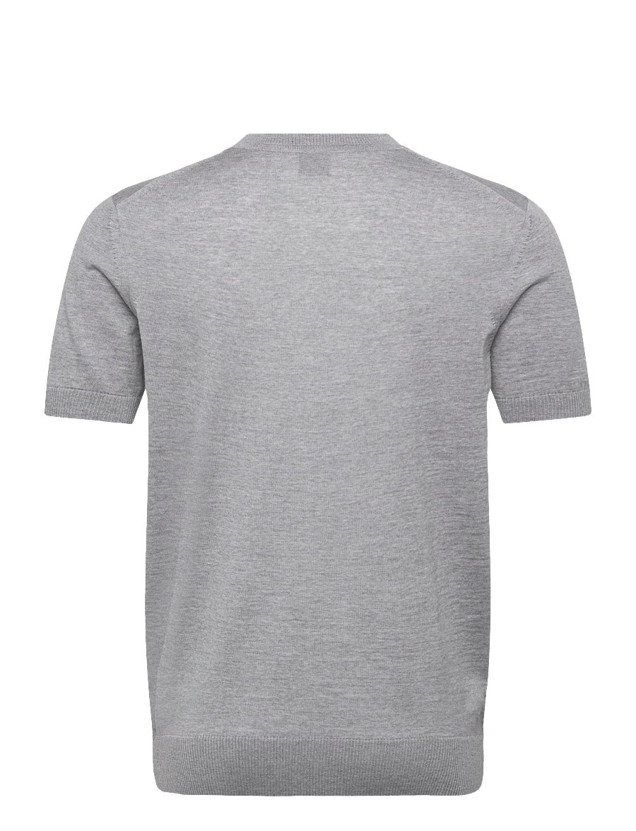 BOSS - H-Umauro - kurzärmelige t-shirts - open grey - 1