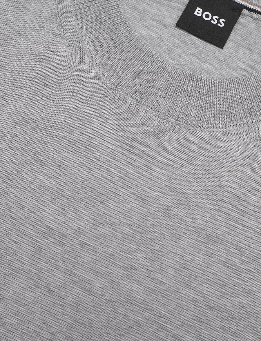 BOSS - H-Umauro - kurzärmelige t-shirts - open grey - 2
