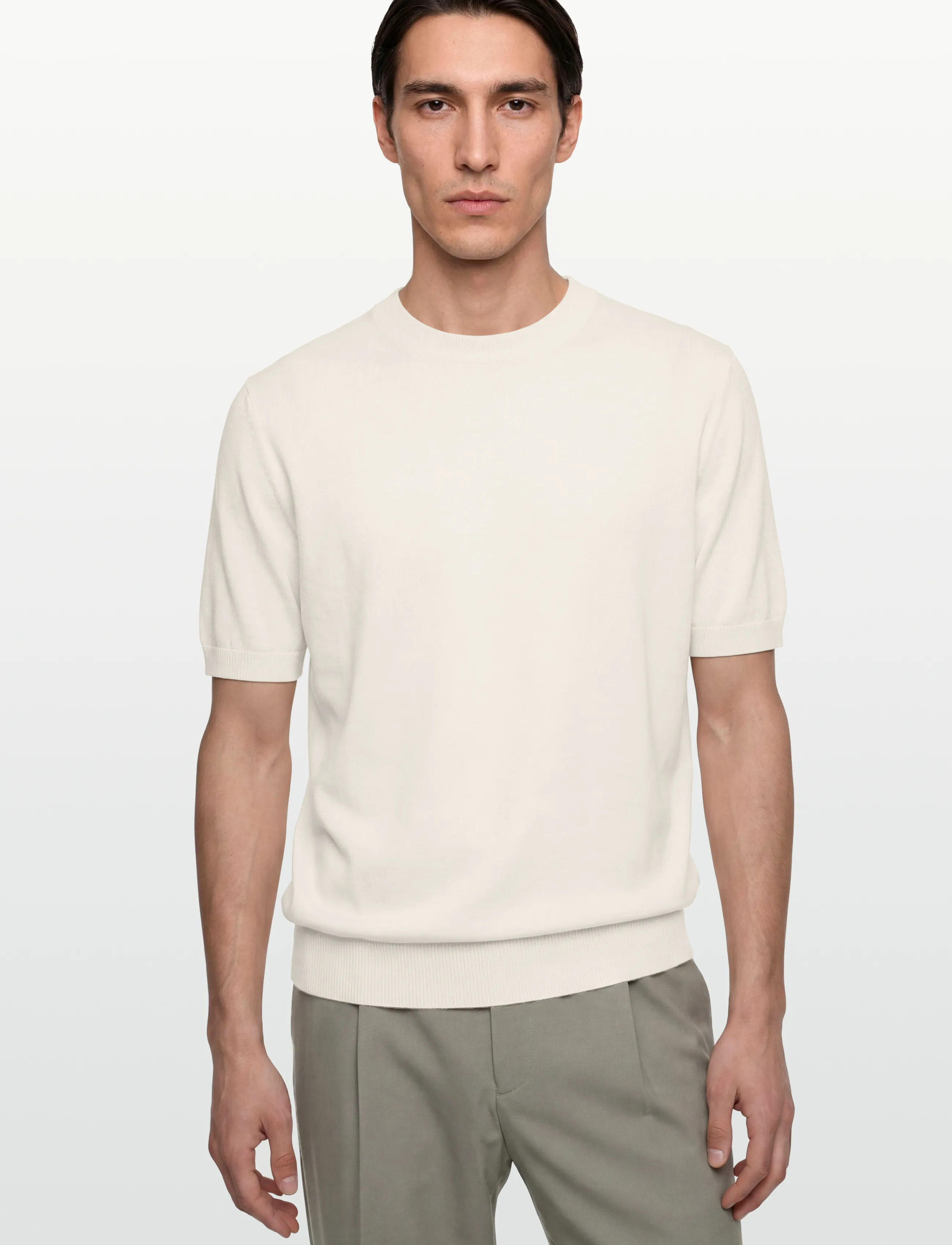 BOSS - H-Umauro - kurzärmelige t-shirts - open white - 4