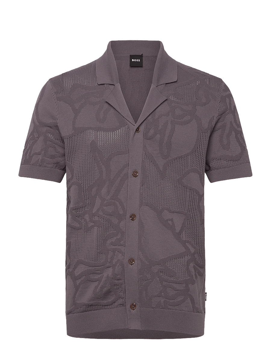 BOSS - C-Noy - polos en tricot - medium purple - 0