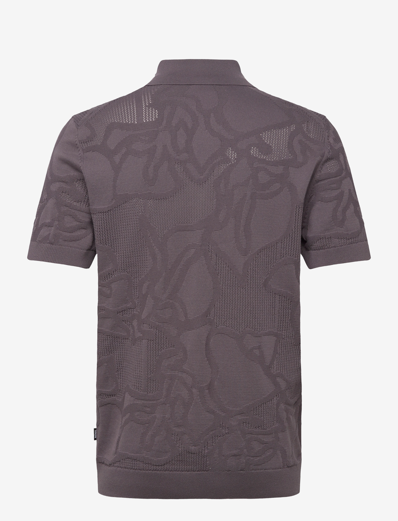 BOSS - C-Noy - stickade pikéer - medium purple - 1