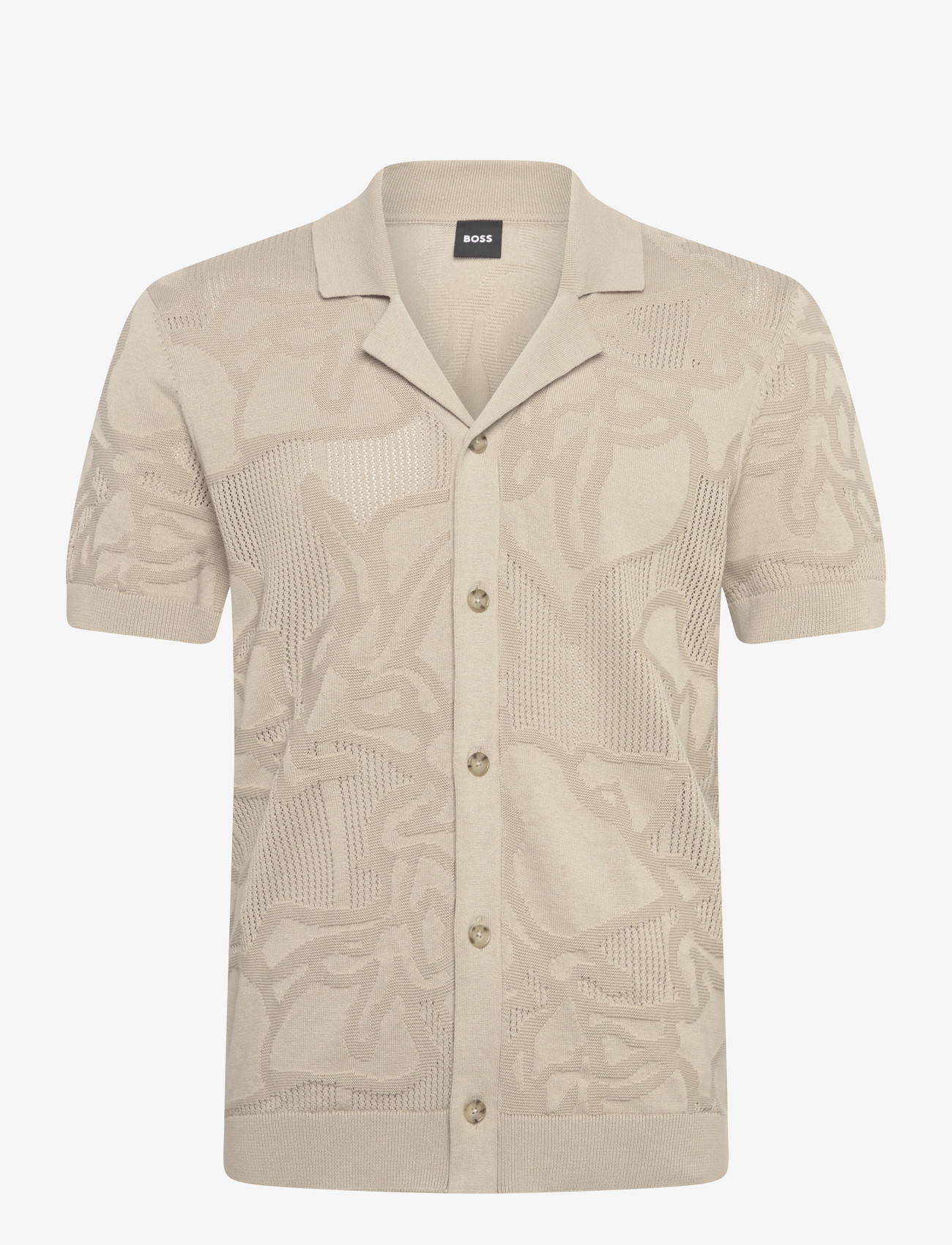 BOSS - C-Noy - knitted polos - open beige - 0