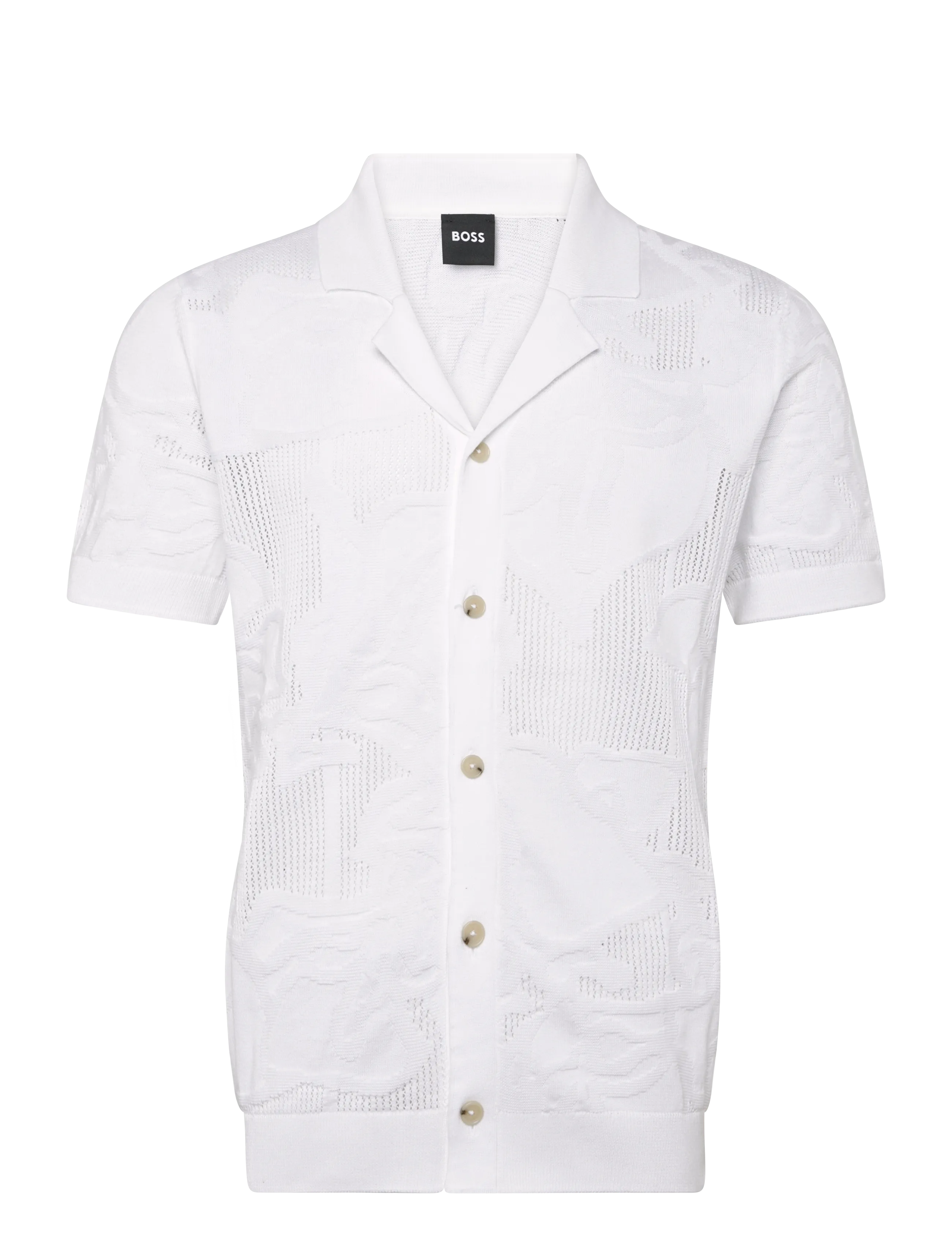 BOSS C-Noy - Kortærmede skjorter - WHITE / white