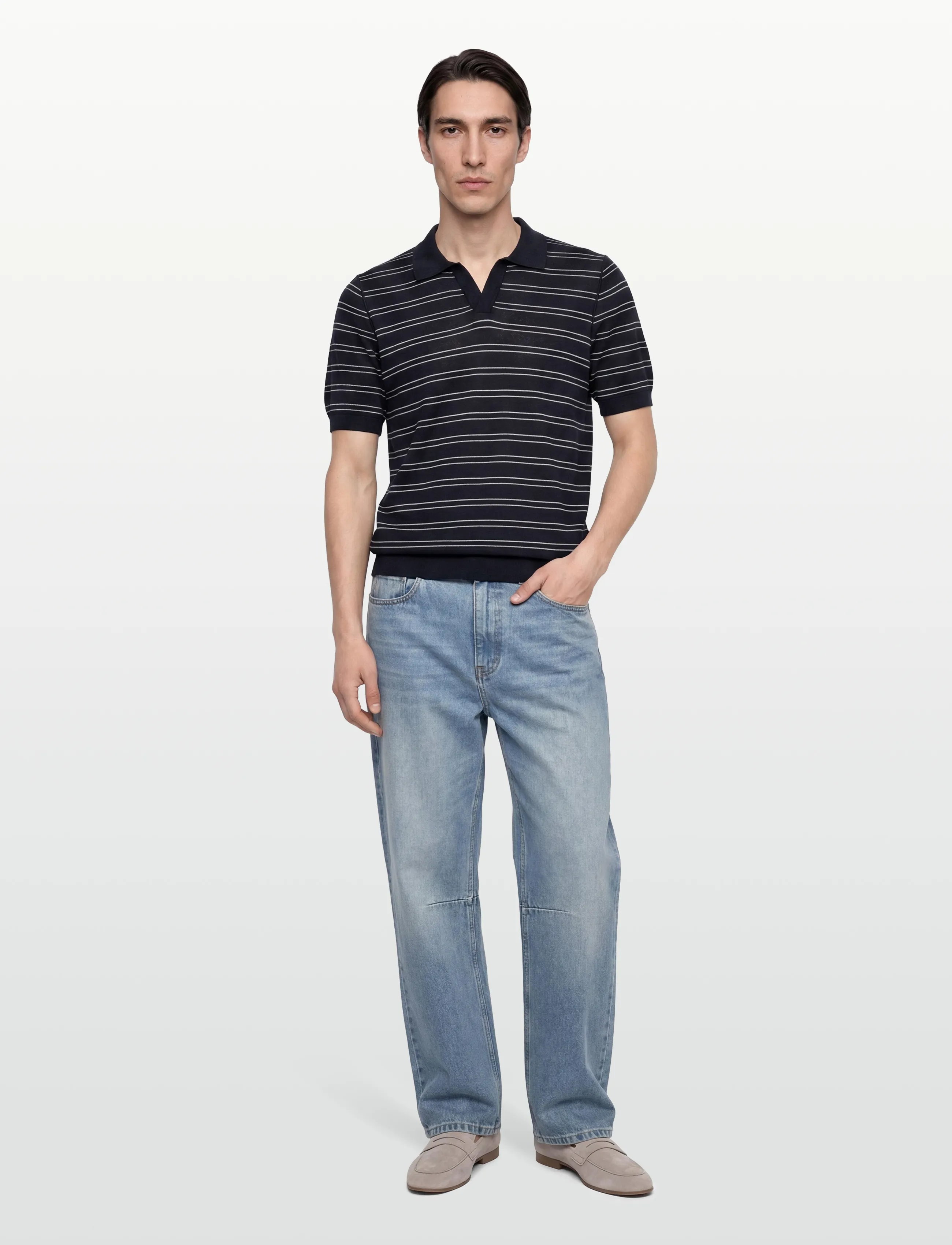 BOSS H-Narciso, L, Navy, Poloer > Kortærmede, Herre