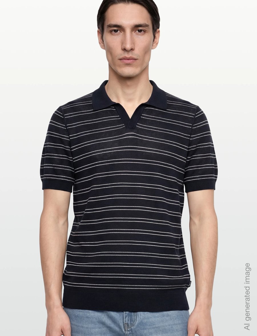 BOSS - H-Narciso - polostrik - dark blue - 3