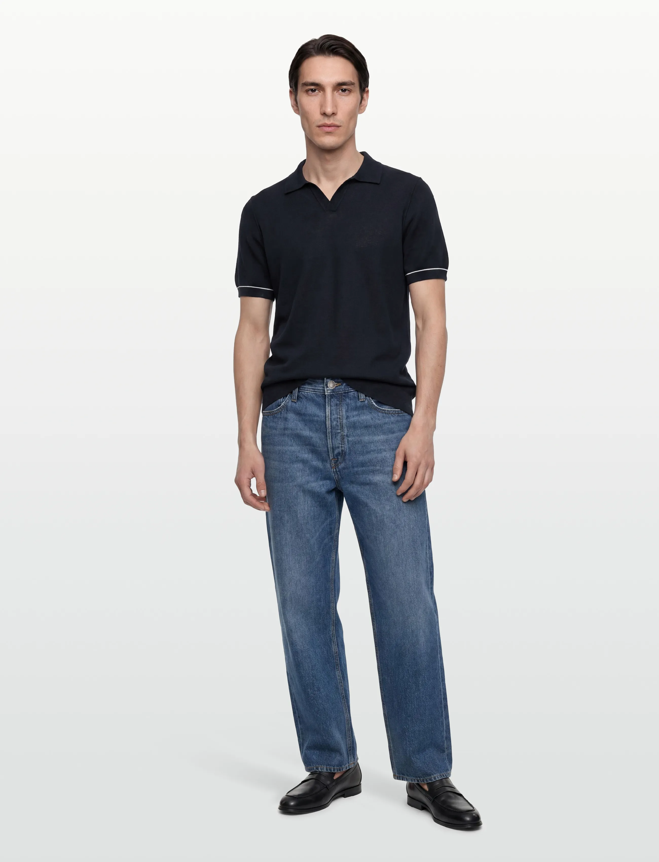 BOSS H-Narciso, L, Navy, Poloer > Kortærmede, Herre