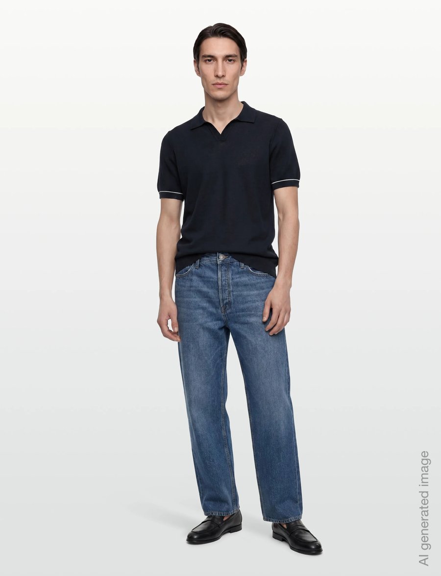 BOSS - H-Narciso - kootud polosärgid - dark blue - 0