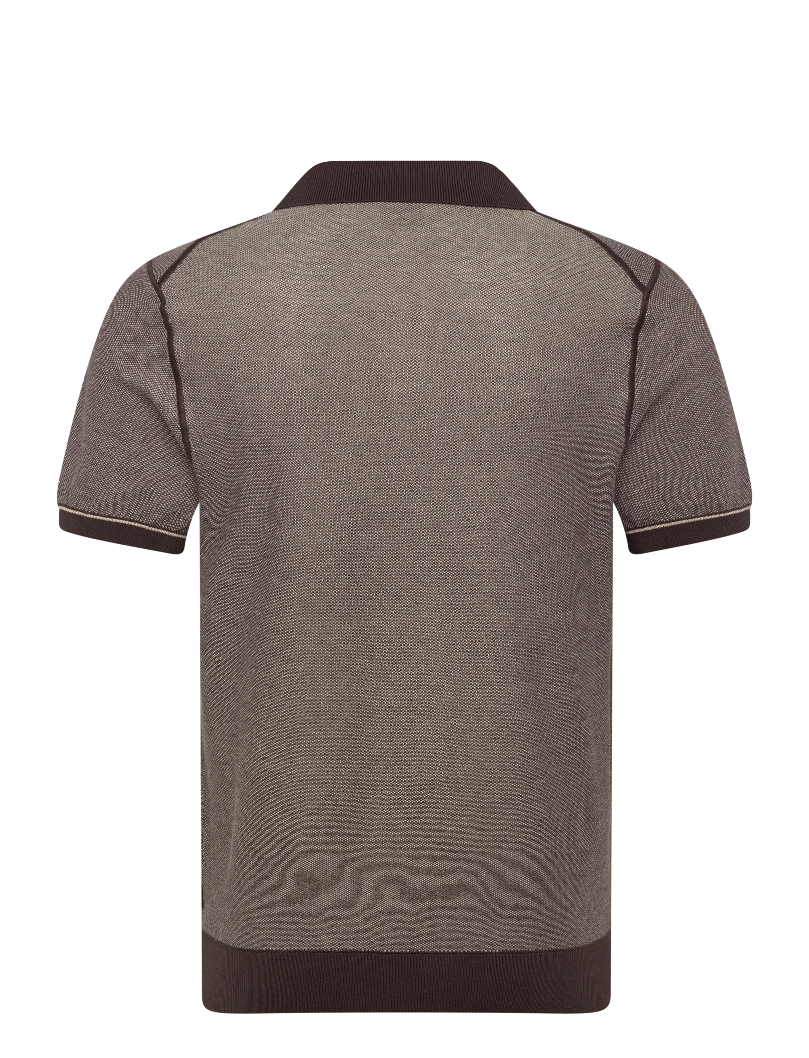 BOSS - H-Narciso - knitted polos - dark brown - 1