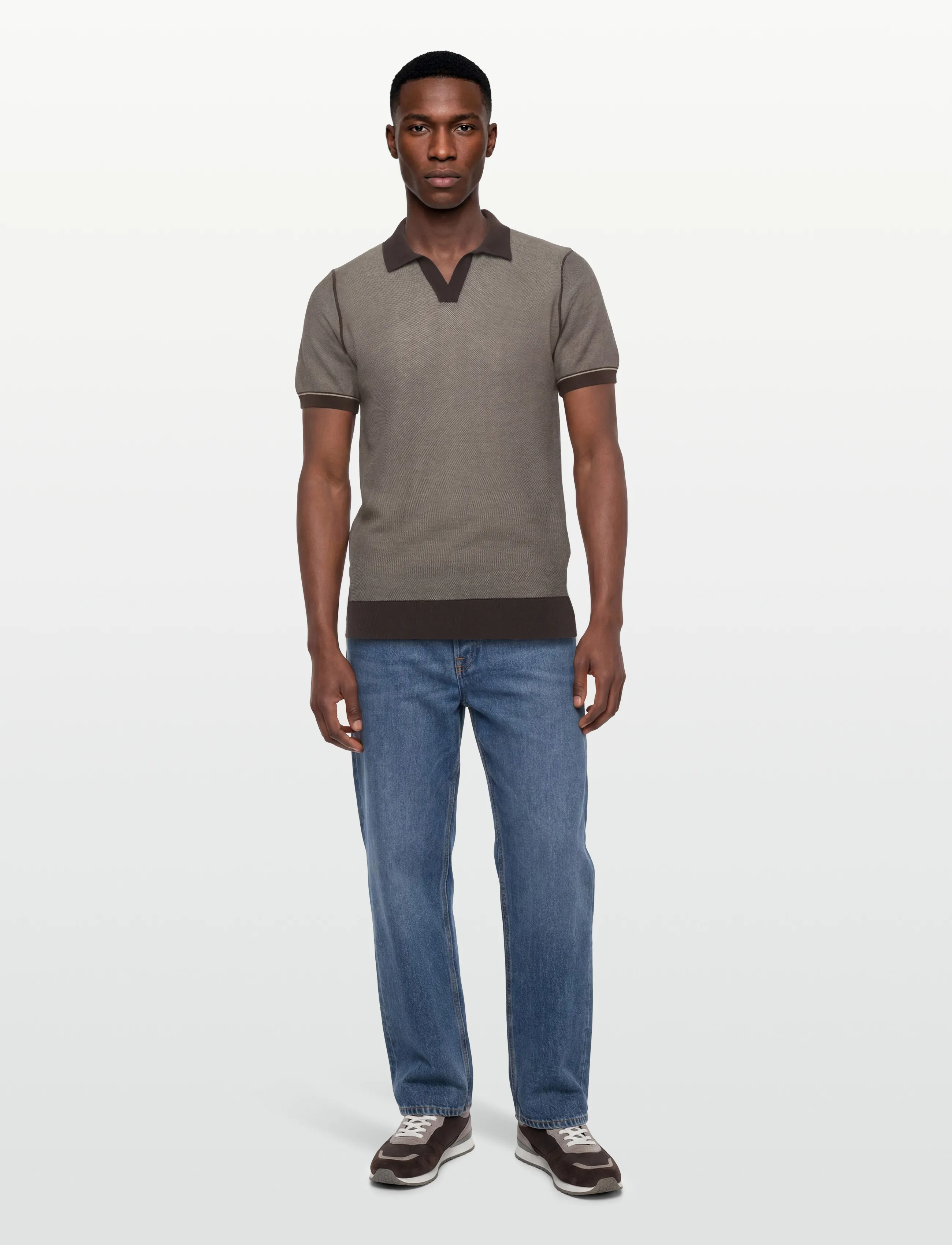 BOSS H-Narciso, M, Beige, Poloer > Kortærmede, Herre