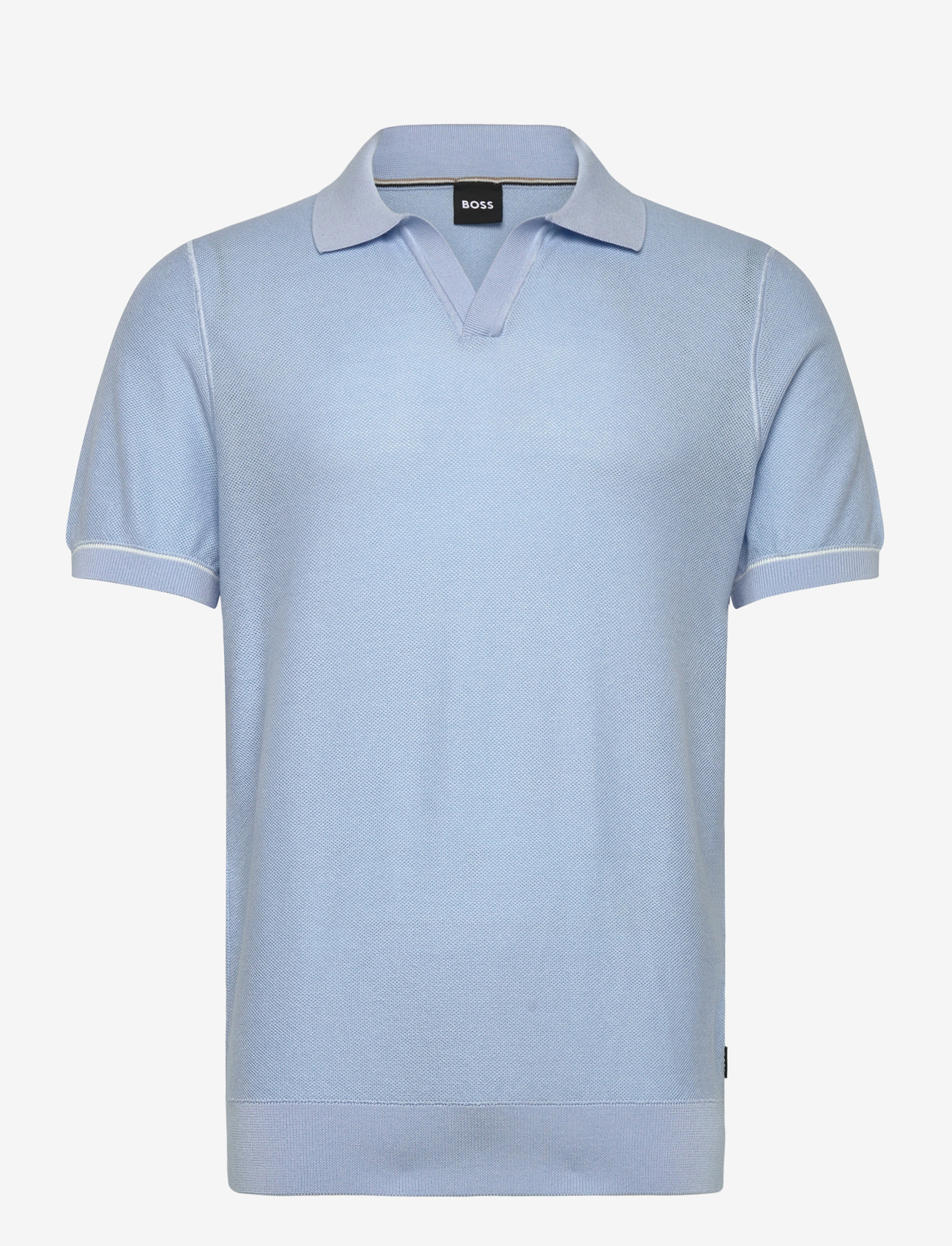 BOSS - H-Narciso - gestrickte polohemden - light/pastel blue - 0