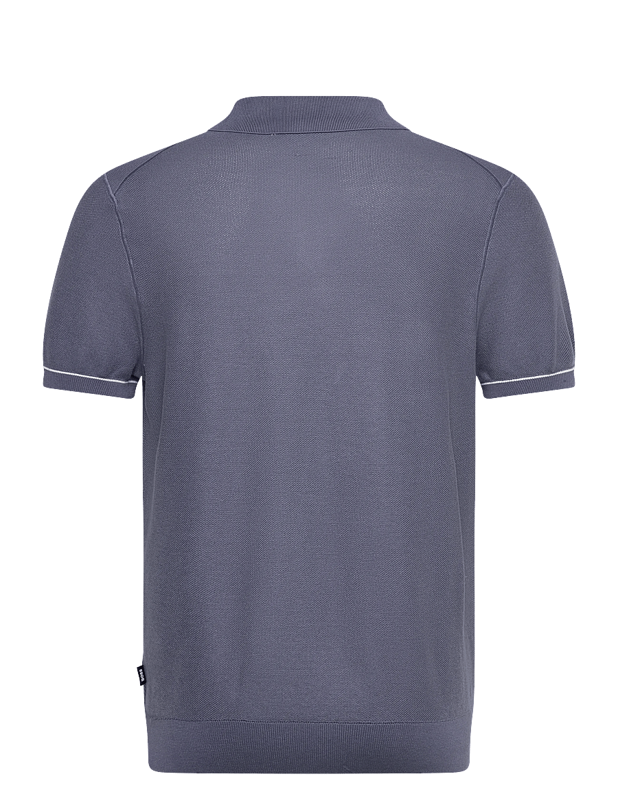 BOSS - H-Narciso - knitted polos - open blue - 2
