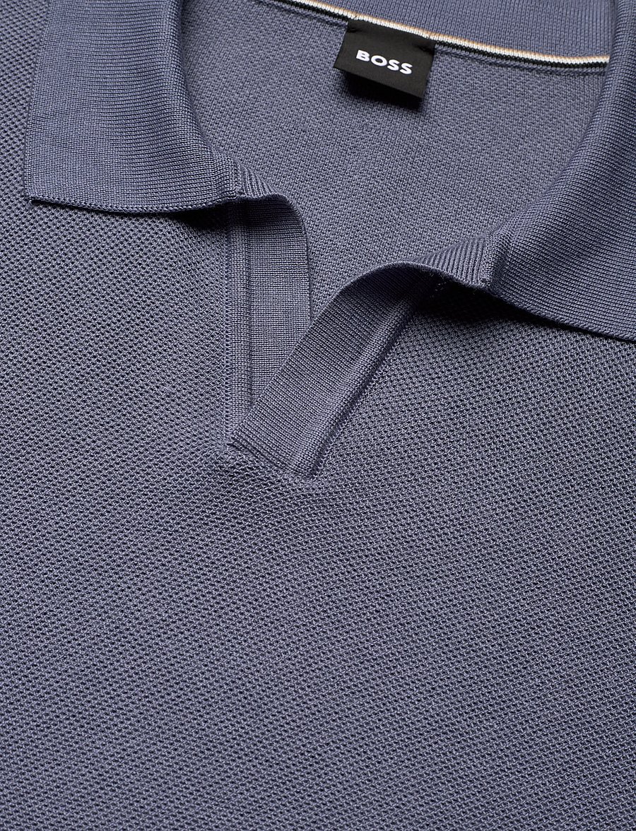 BOSS - H-Narciso - knitted polos - open blue - 5