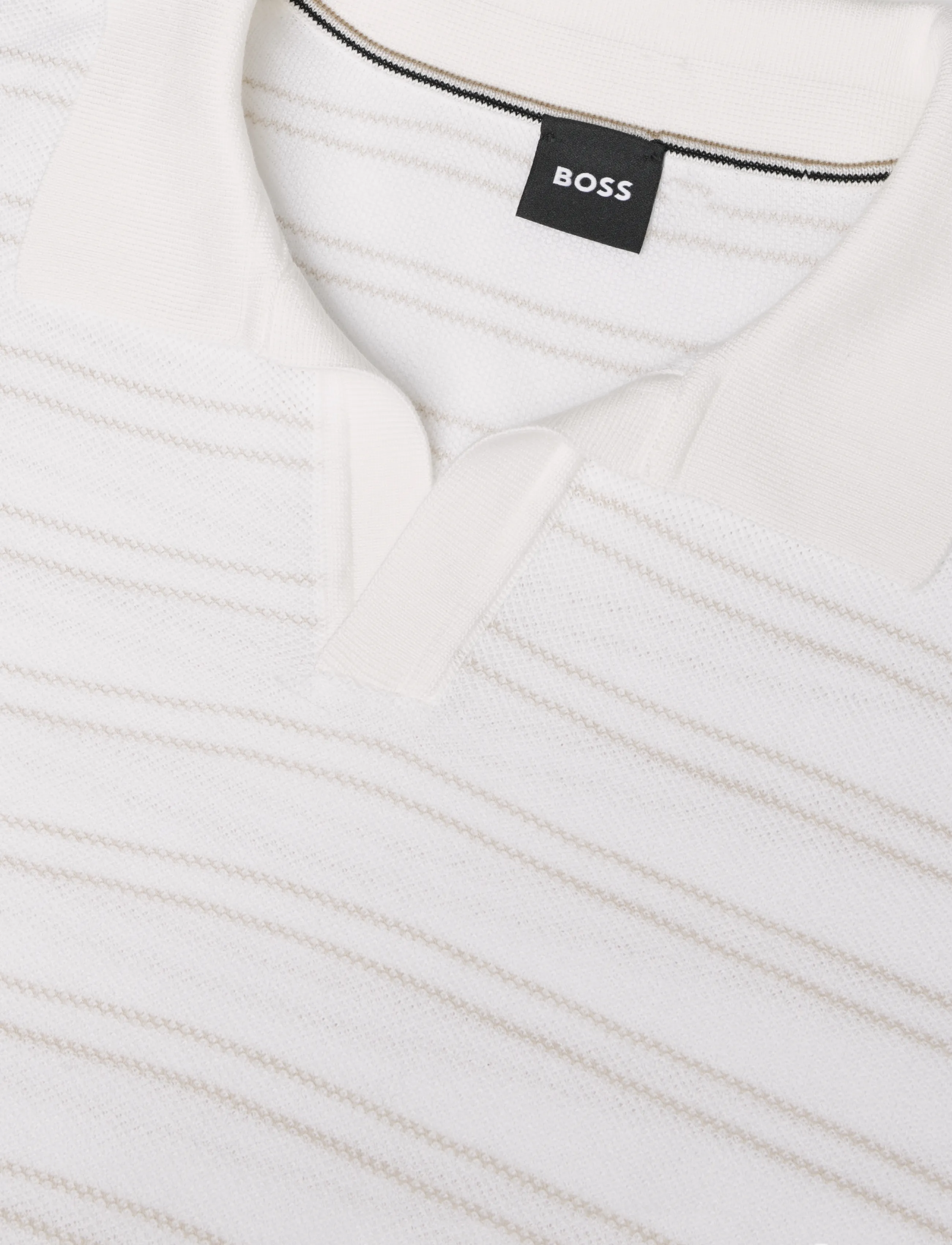 BOSS - H-Narciso - polostrik - white - 2