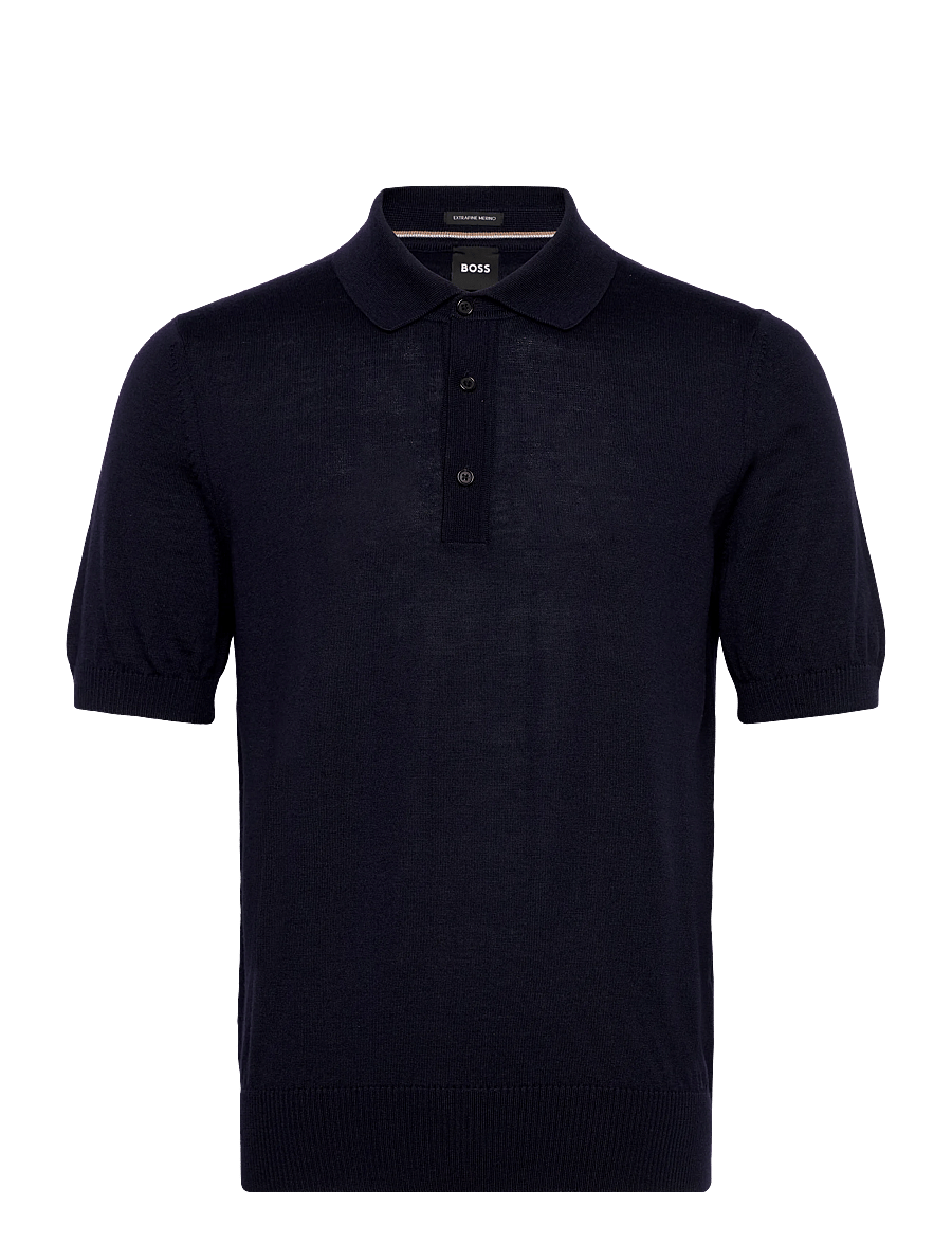 BOSS - H-Nolano - knitted polos - dark blue - 1