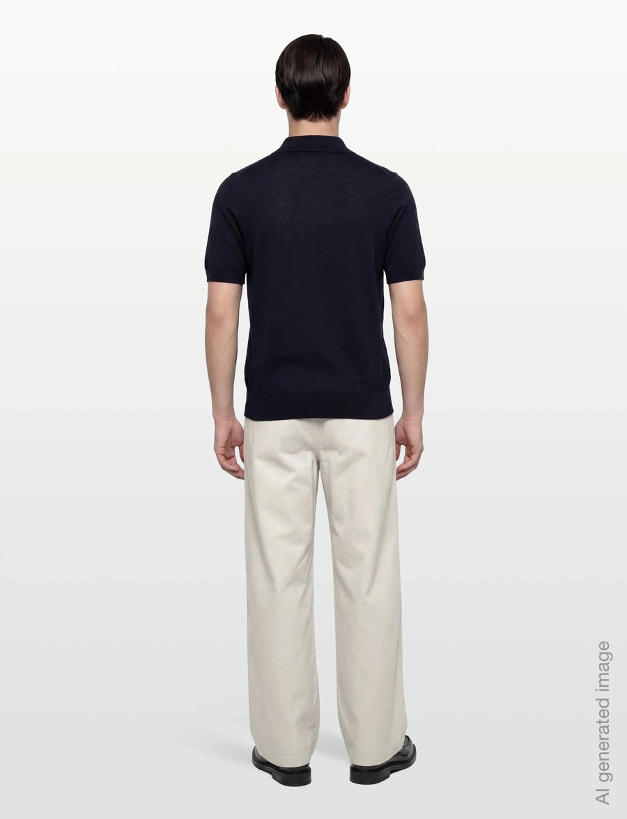 BOSS - H-Nolano - knitted polos - dark blue - 4
