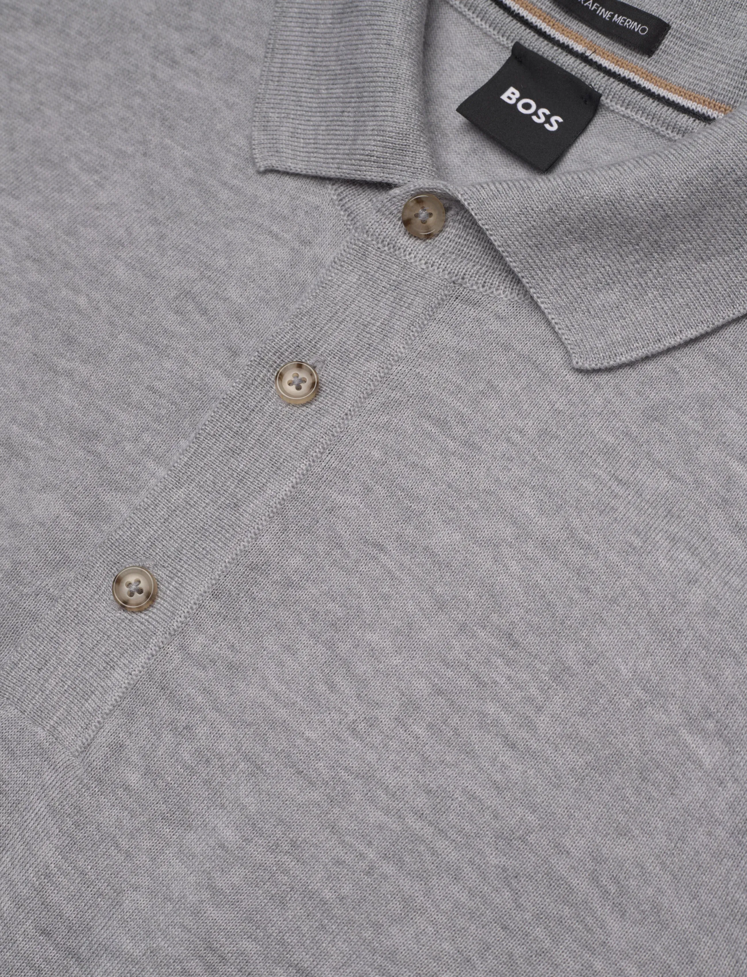BOSS - H-Nolano - knitted polos - grey - 5