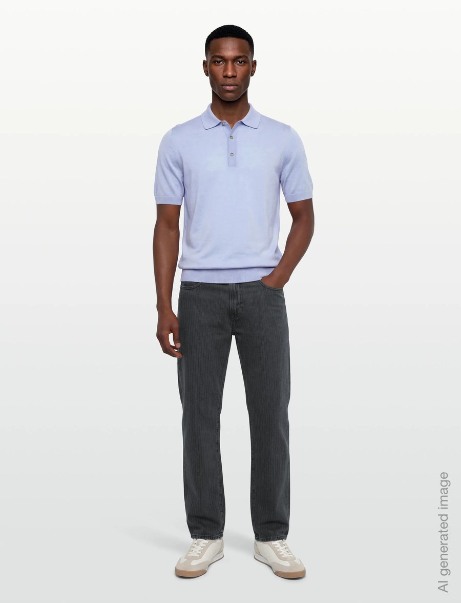 BOSS - H-Nolano - knitted polos - light/pastel blue - 0