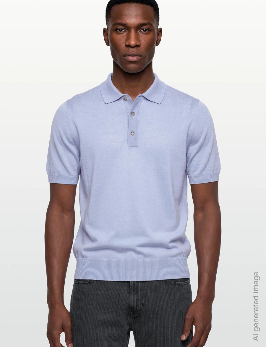 BOSS - H-Nolano - knitted polos - light/pastel blue - 3
