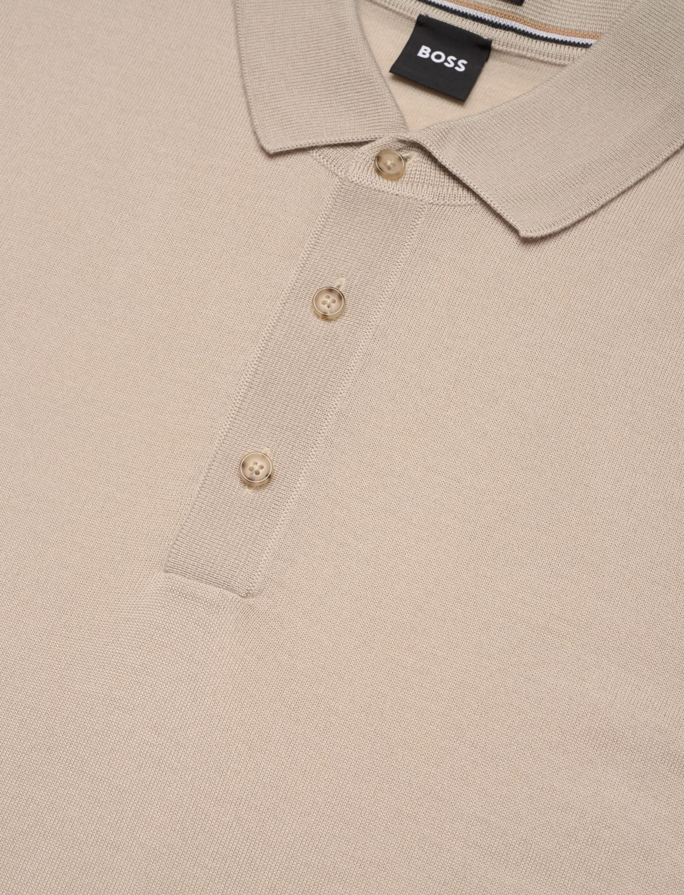 BOSS - H-Nolano - swetry - open beige - 2