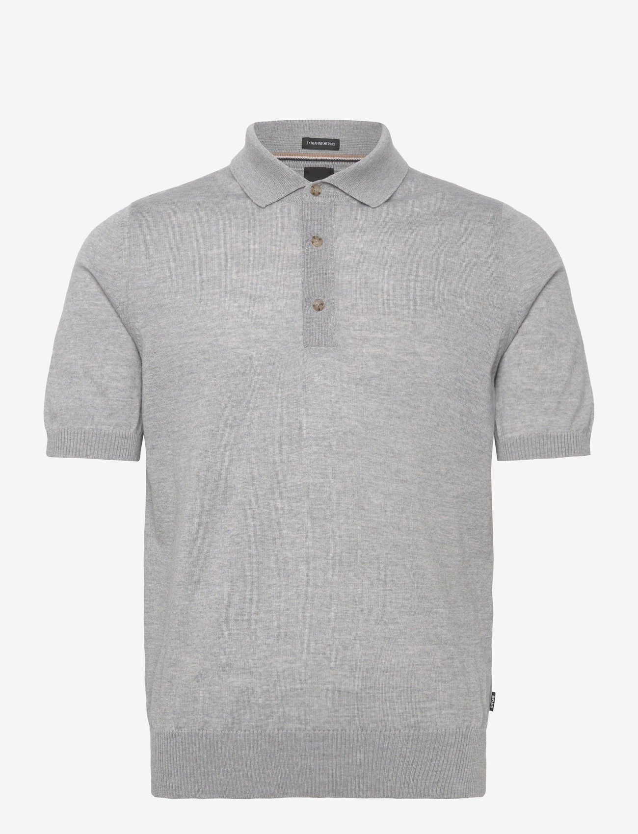 BOSS - H-Nolano - knitted polos - open grey - 0