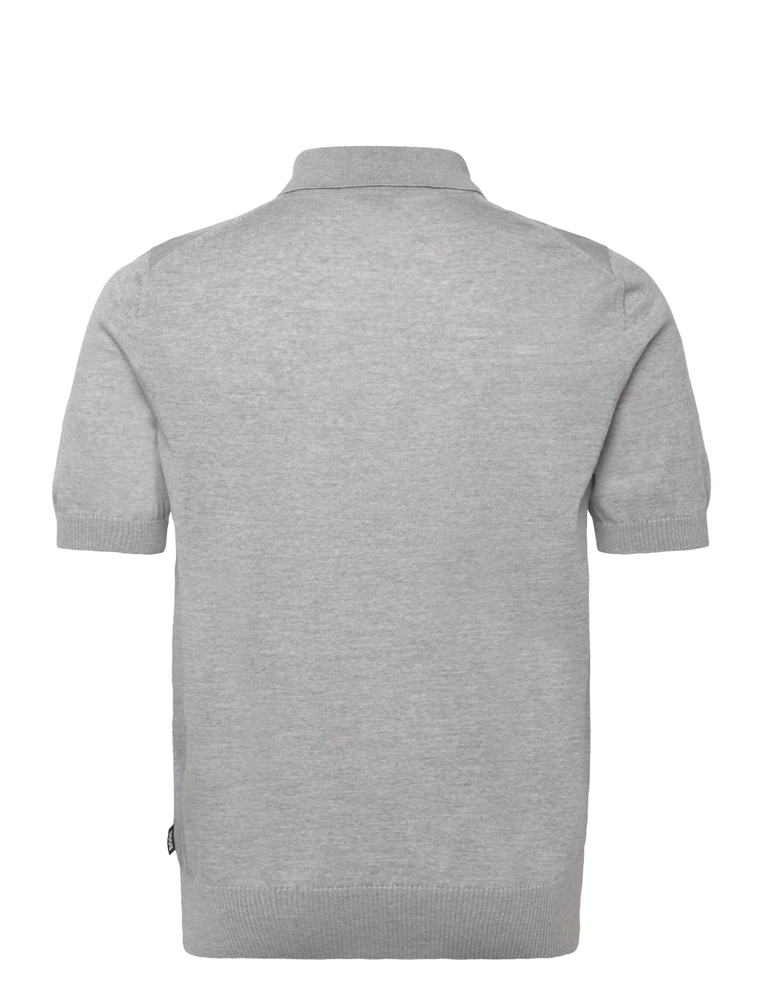 BOSS - H-Nolano - stickade pikéer - open grey - 2