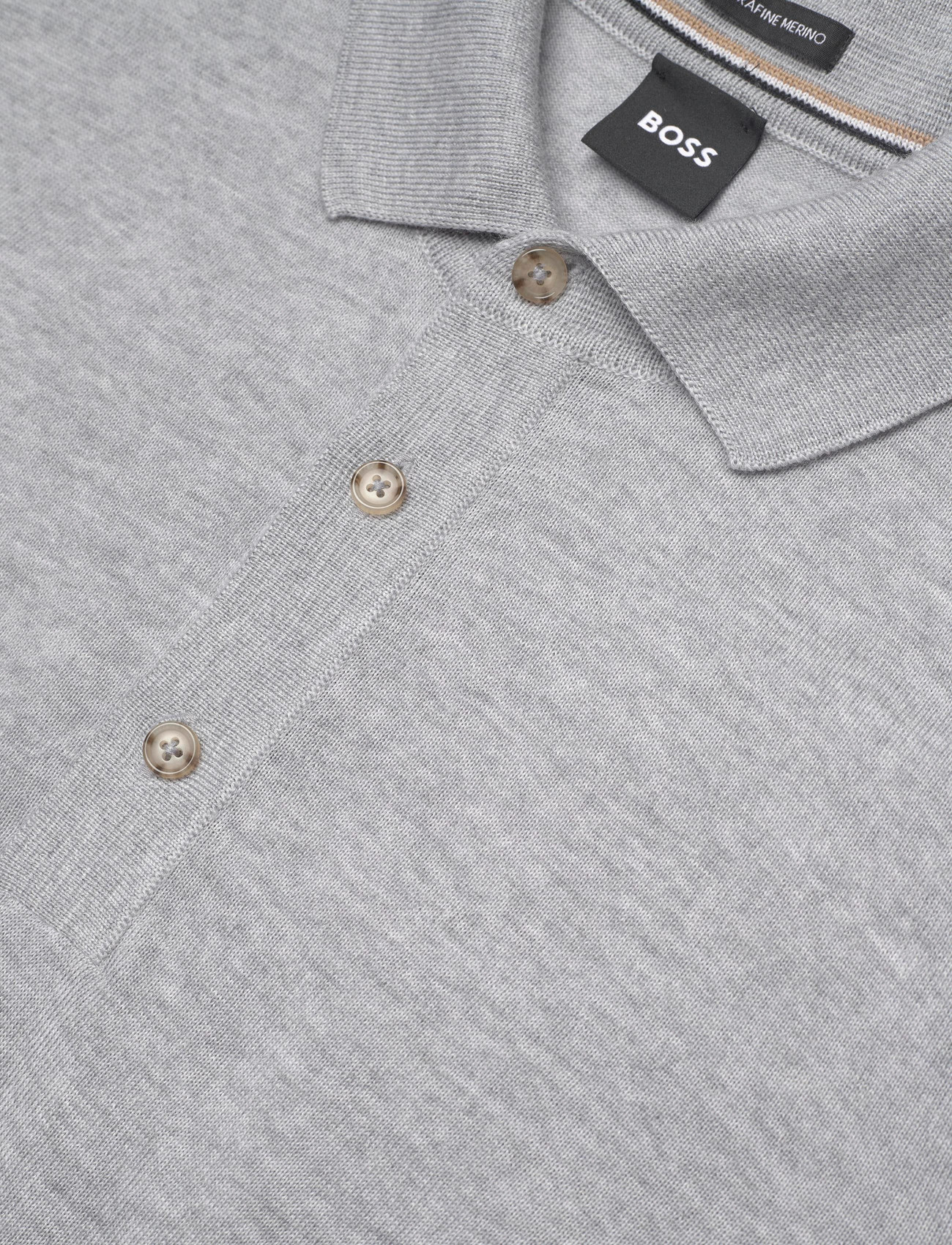 BOSS - H-Nolano - knitted polos - open grey - 2