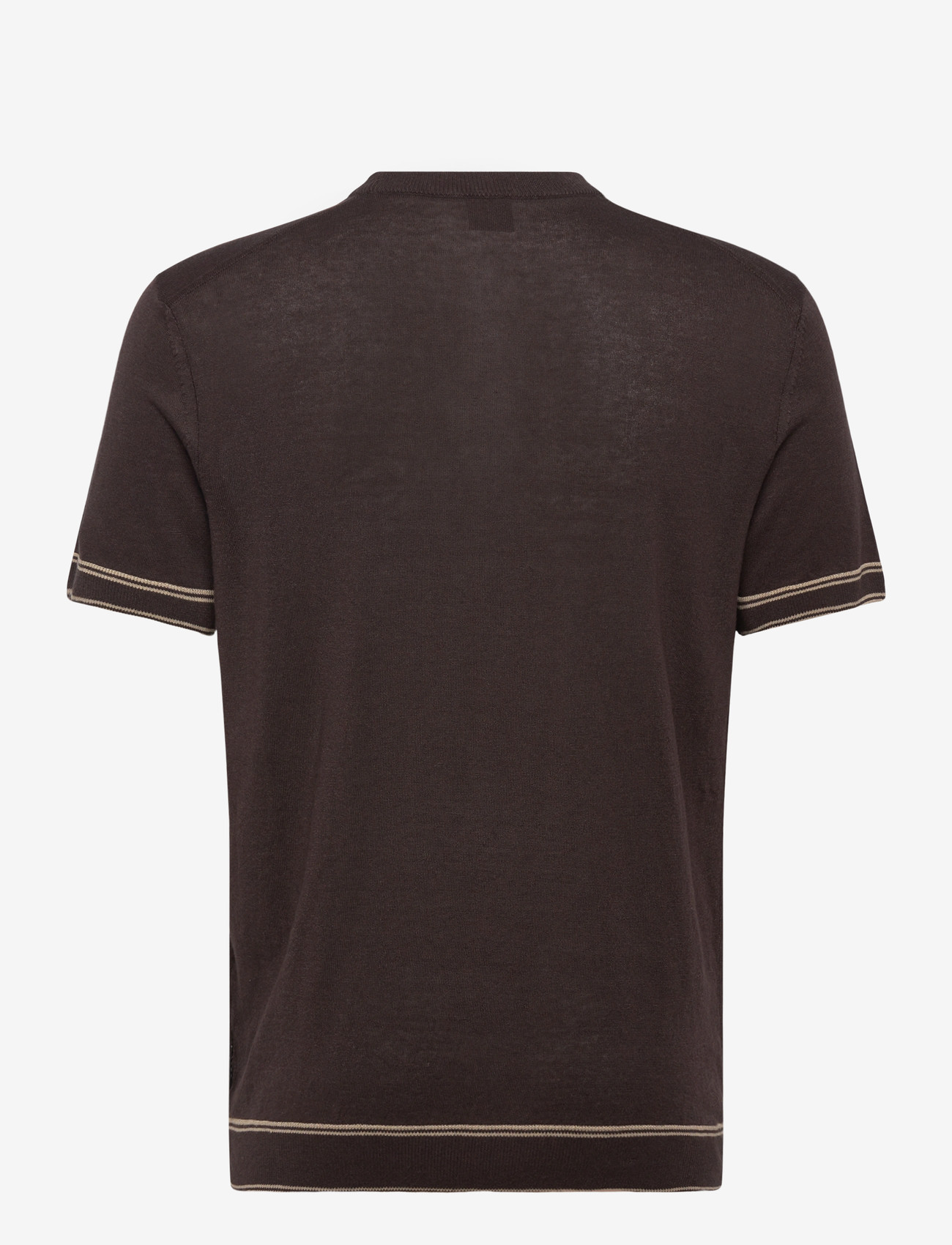 BOSS - H-Norberto - rundhals - dark brown - 1